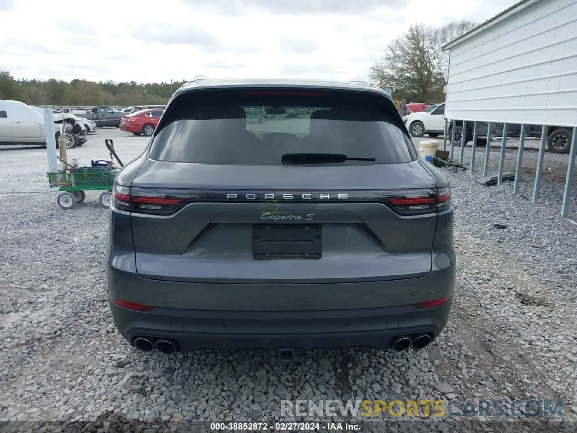 16 Photograph of a damaged car WP1AB2AY3MDA28807 PORSCHE CAYENNE 2021