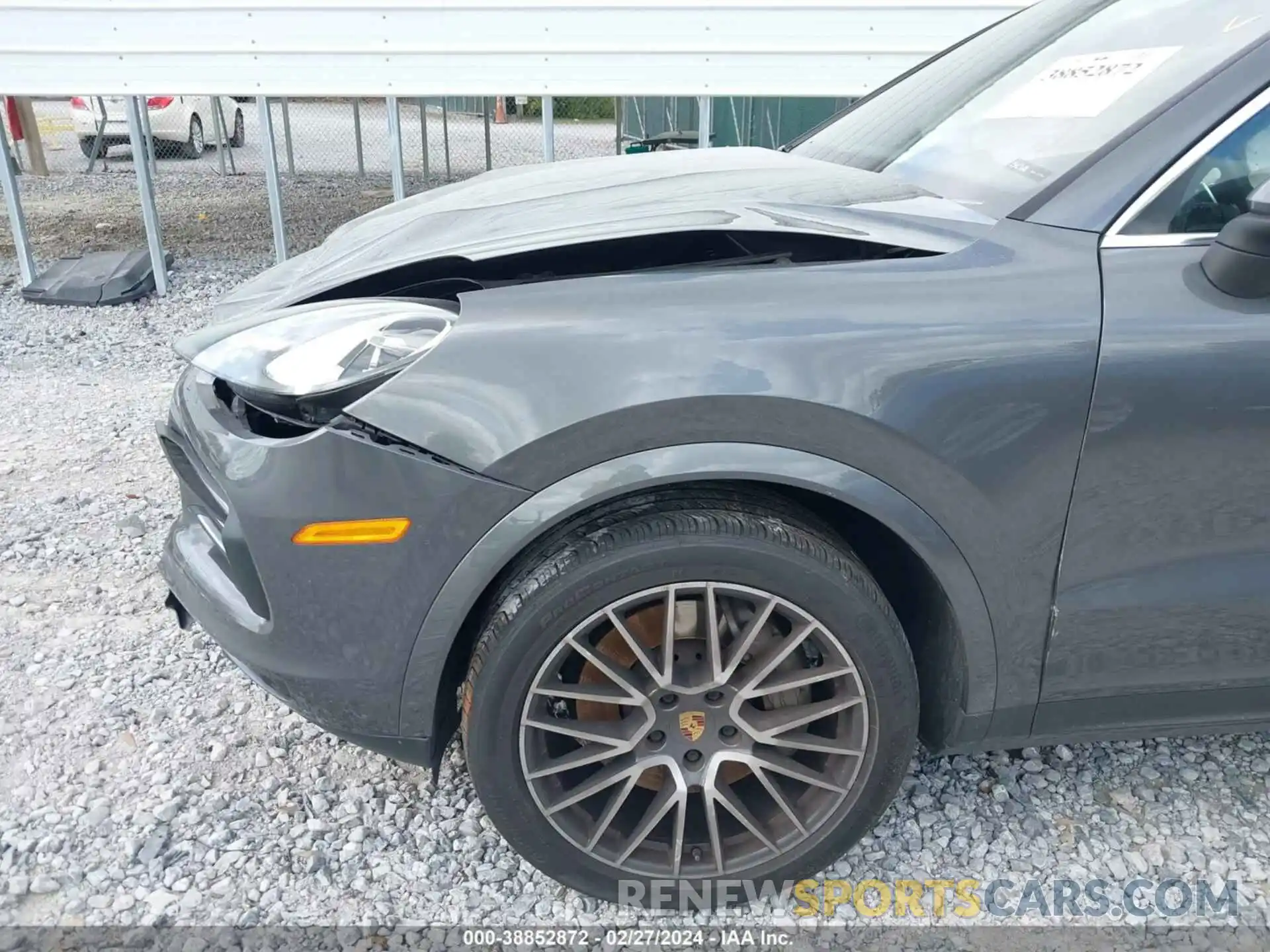 17 Photograph of a damaged car WP1AB2AY3MDA28807 PORSCHE CAYENNE 2021