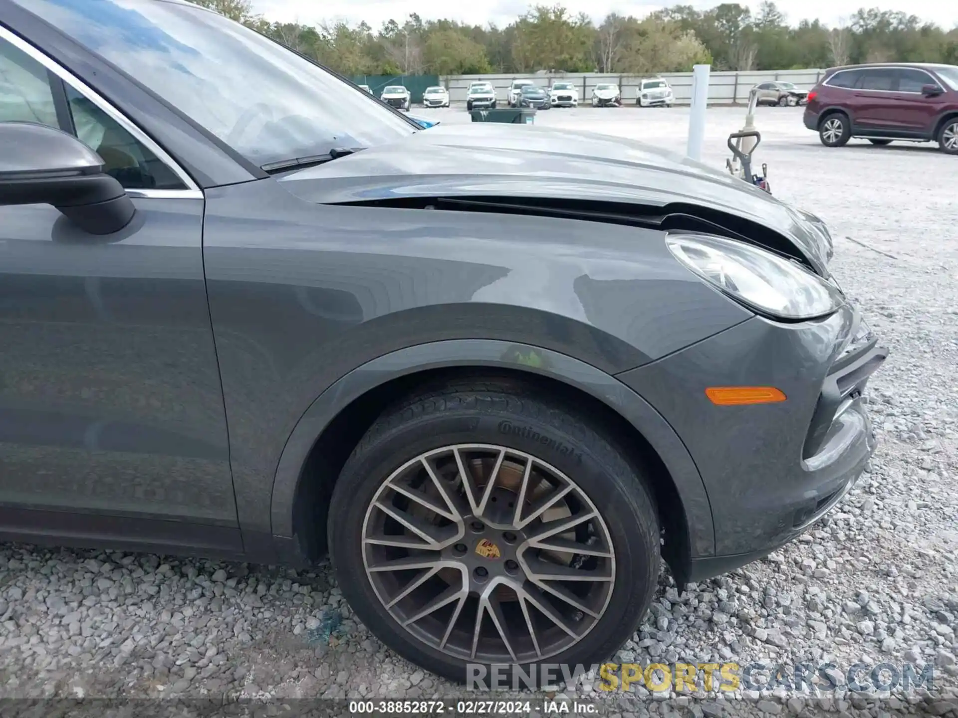 18 Photograph of a damaged car WP1AB2AY3MDA28807 PORSCHE CAYENNE 2021