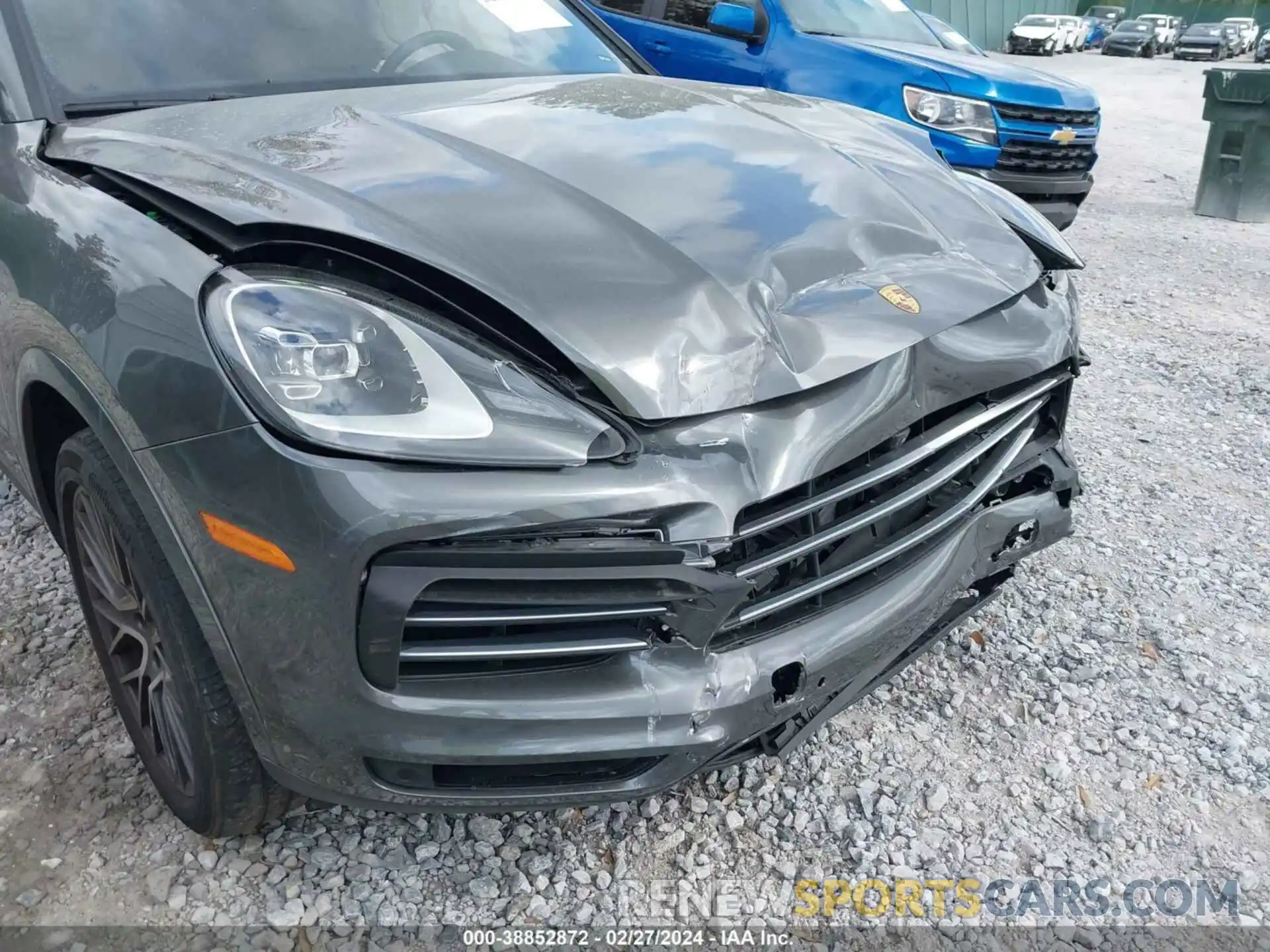 19 Photograph of a damaged car WP1AB2AY3MDA28807 PORSCHE CAYENNE 2021