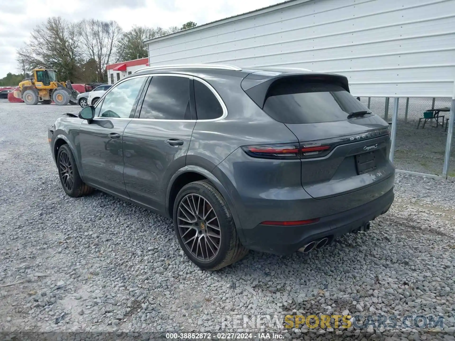 3 Фотография поврежденного автомобиля WP1AB2AY3MDA28807 PORSCHE CAYENNE 2021