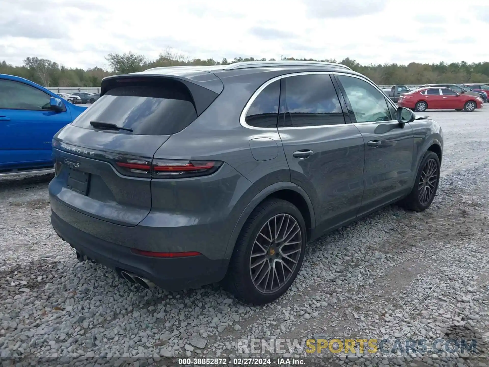 4 Фотография поврежденного автомобиля WP1AB2AY3MDA28807 PORSCHE CAYENNE 2021