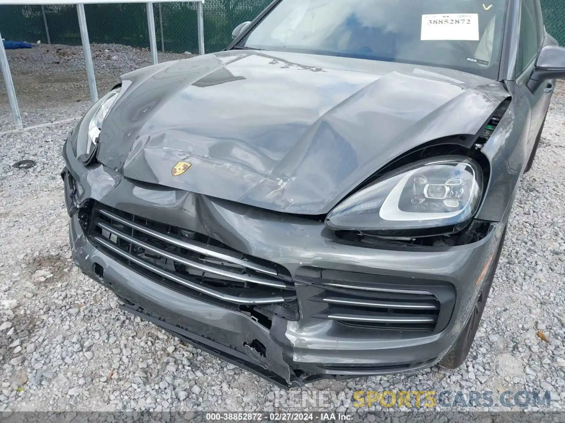 6 Фотография поврежденного автомобиля WP1AB2AY3MDA28807 PORSCHE CAYENNE 2021