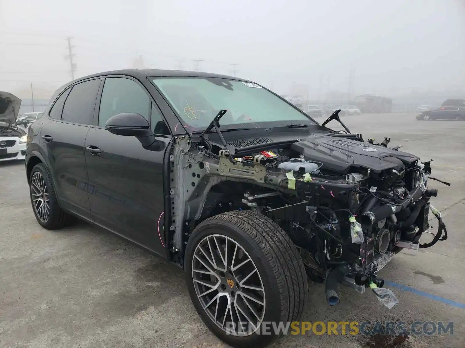 1 Photograph of a damaged car WP1AB2AY7MDA28471 PORSCHE CAYENNE 2021