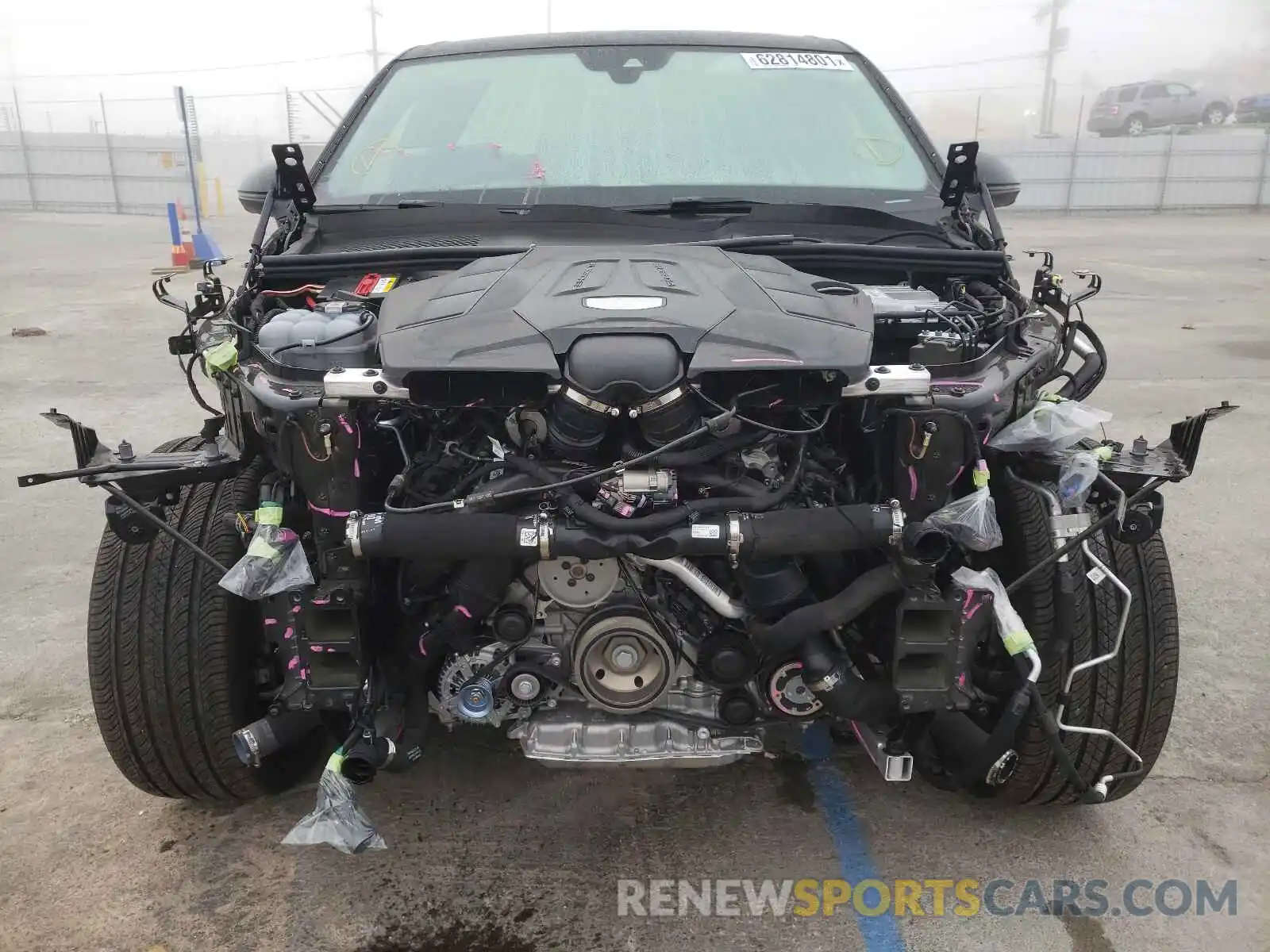 9 Photograph of a damaged car WP1AB2AY7MDA28471 PORSCHE CAYENNE 2021