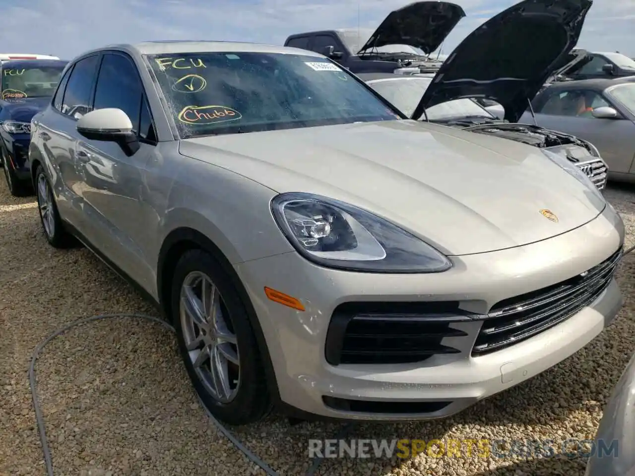 1 Photograph of a damaged car WP1AB2AYXMDA27203 PORSCHE CAYENNE 2021