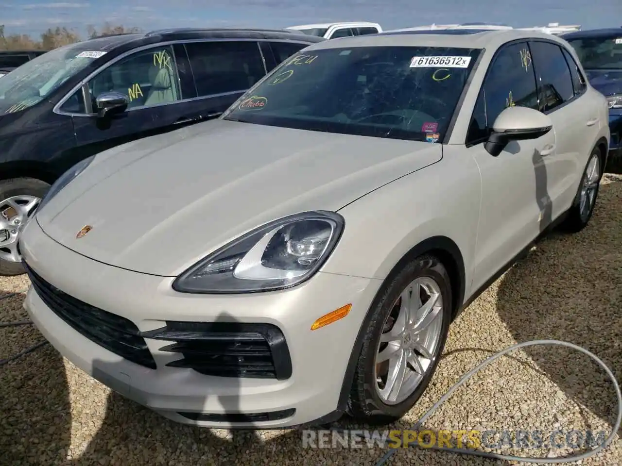 2 Photograph of a damaged car WP1AB2AYXMDA27203 PORSCHE CAYENNE 2021