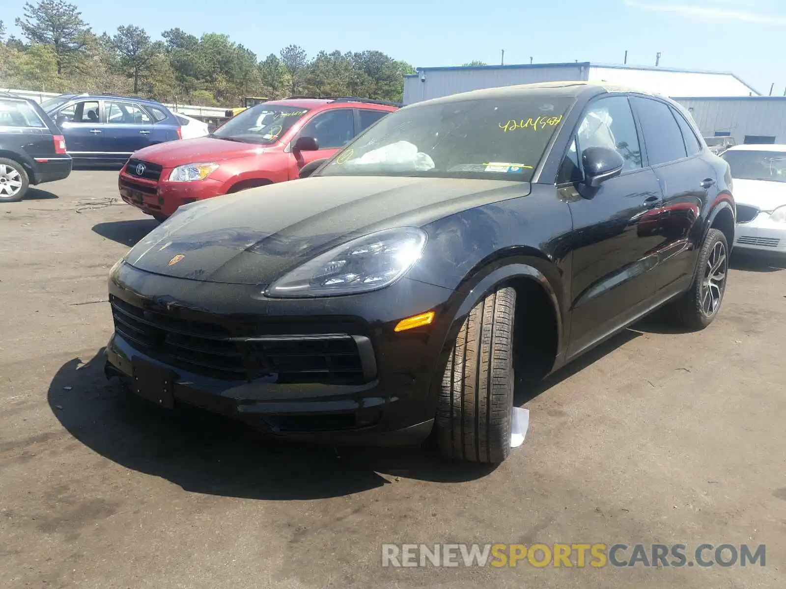 2 Photograph of a damaged car WP1AB2AYXMDA27315 PORSCHE CAYENNE 2021