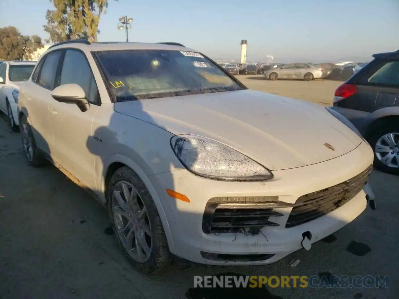 1 Photograph of a damaged car WP1AE2AY7MDA24282 PORSCHE CAYENNE 2021