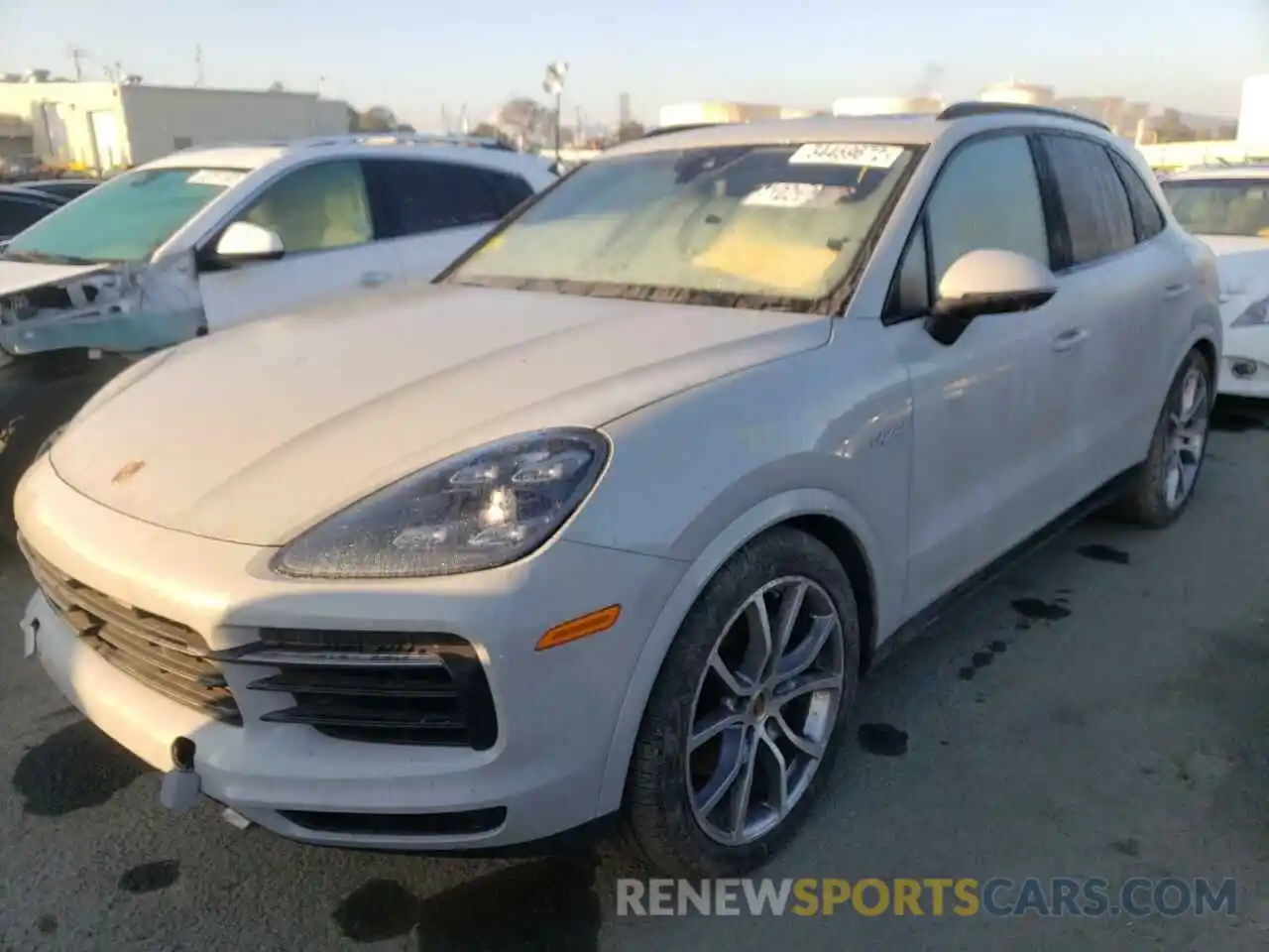 2 Photograph of a damaged car WP1AE2AY7MDA24282 PORSCHE CAYENNE 2021