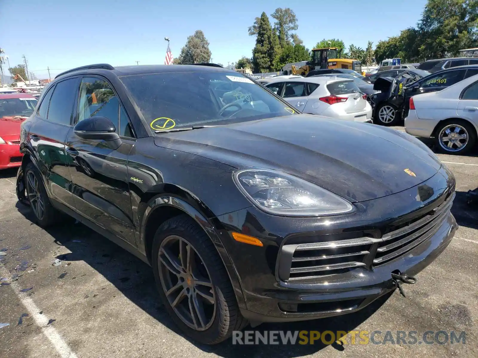 1 Photograph of a damaged car WP1AE2AY8MDA24212 PORSCHE CAYENNE 2021