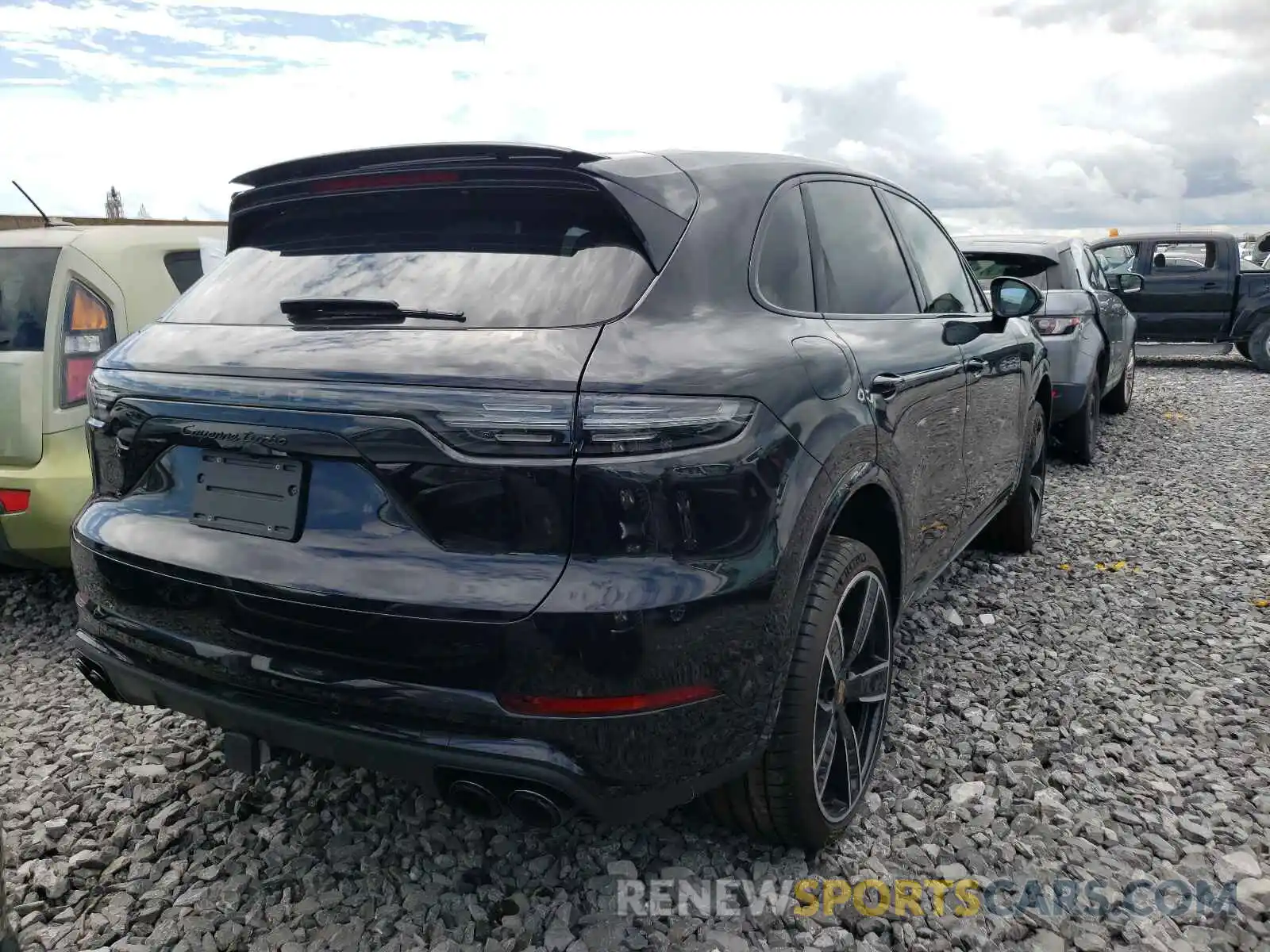 4 Photograph of a damaged car WP1AF2AY5MDA36038 PORSCHE CAYENNE 2021