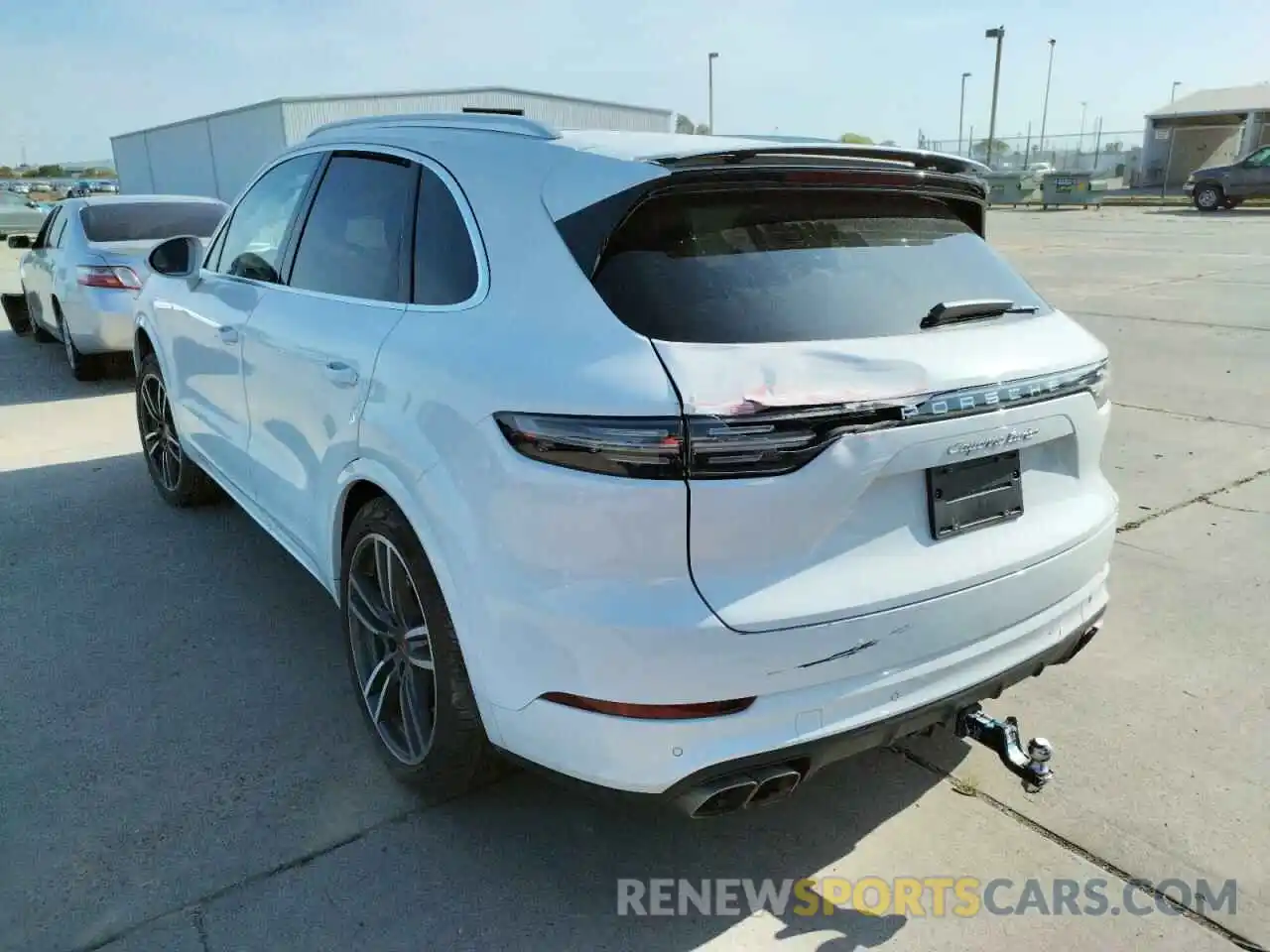 3 Photograph of a damaged car WP1AF2AY7MDA36378 PORSCHE CAYENNE 2021