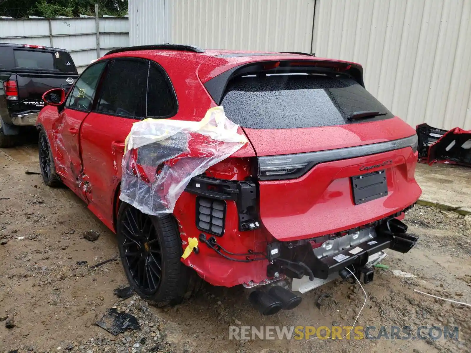 3 Photograph of a damaged car WP1AG2AY1MDA33456 PORSCHE CAYENNE 2021