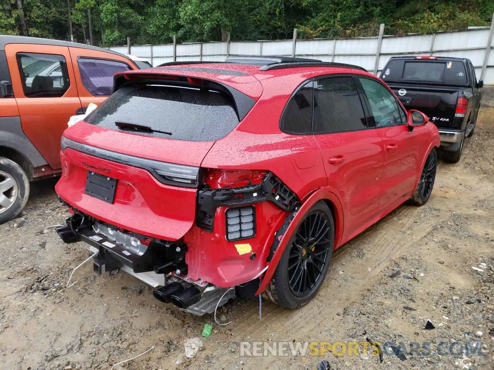 4 Photograph of a damaged car WP1AG2AY1MDA33456 PORSCHE CAYENNE 2021