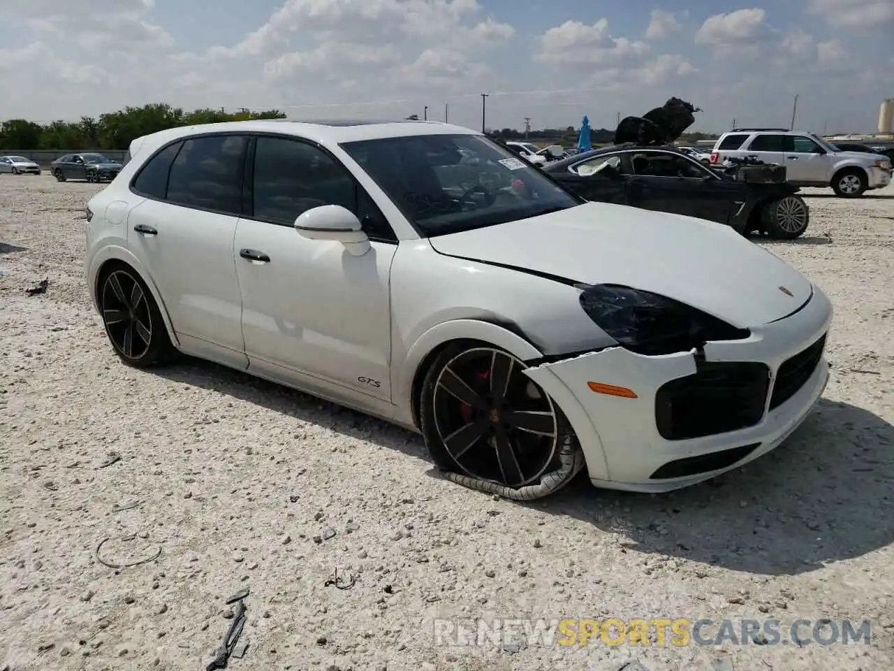 4 Photograph of a damaged car WP1AG2AY1MDA33571 PORSCHE CAYENNE 2021