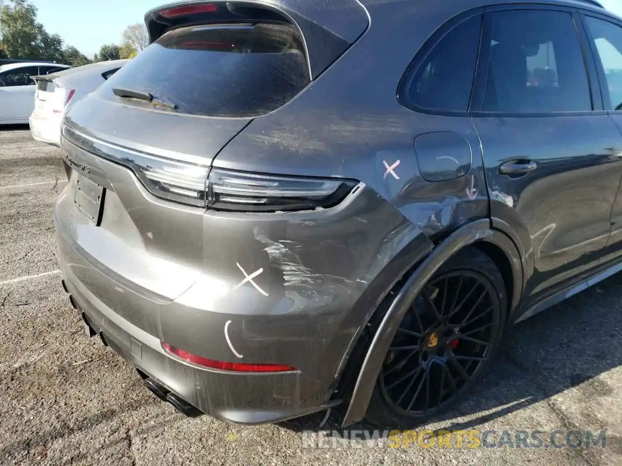 9 Фотография поврежденного автомобиля WP1AG2AY2MDA33885 PORSCHE CAYENNE 2021