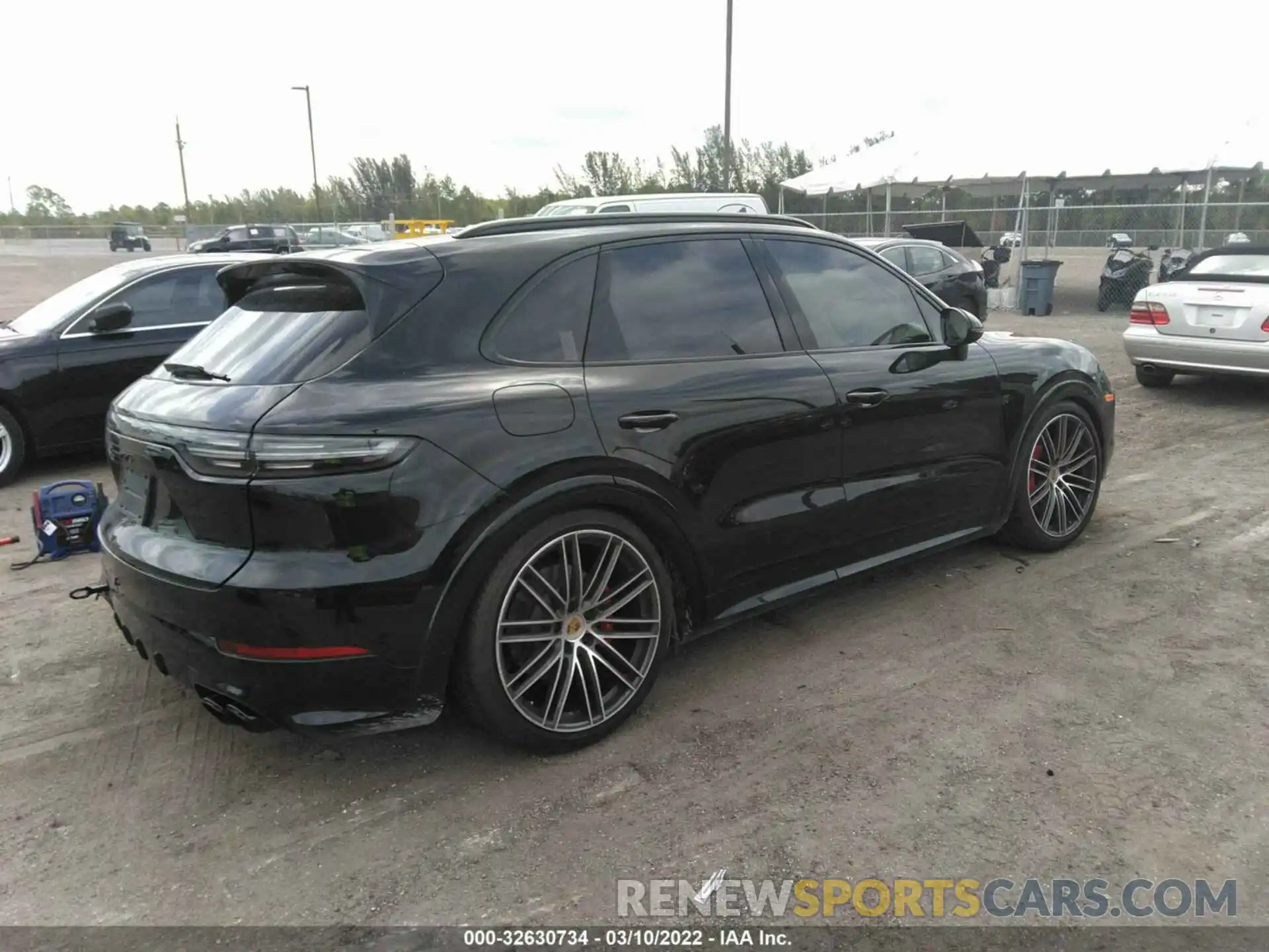 4 Фотография поврежденного автомобиля WP1AG2AY3MDA33233 PORSCHE CAYENNE 2021