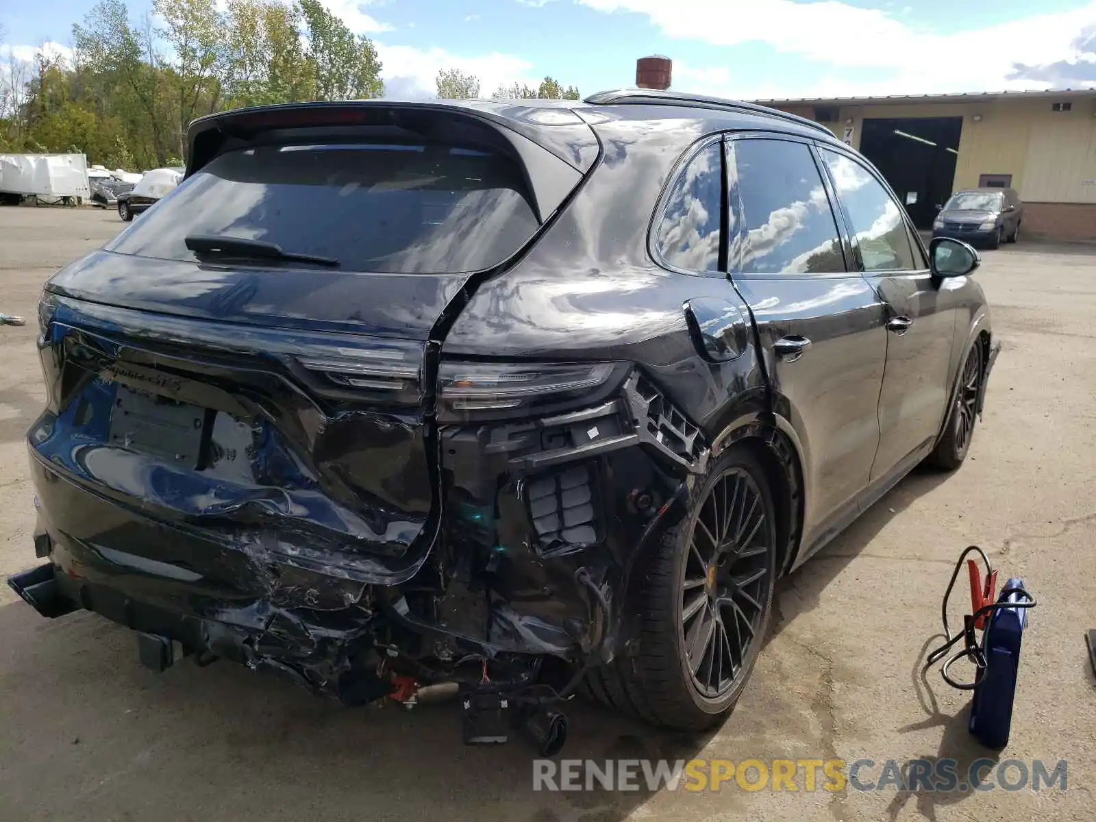 4 Photograph of a damaged car WP1AG2AY3MDA34219 PORSCHE CAYENNE 2021