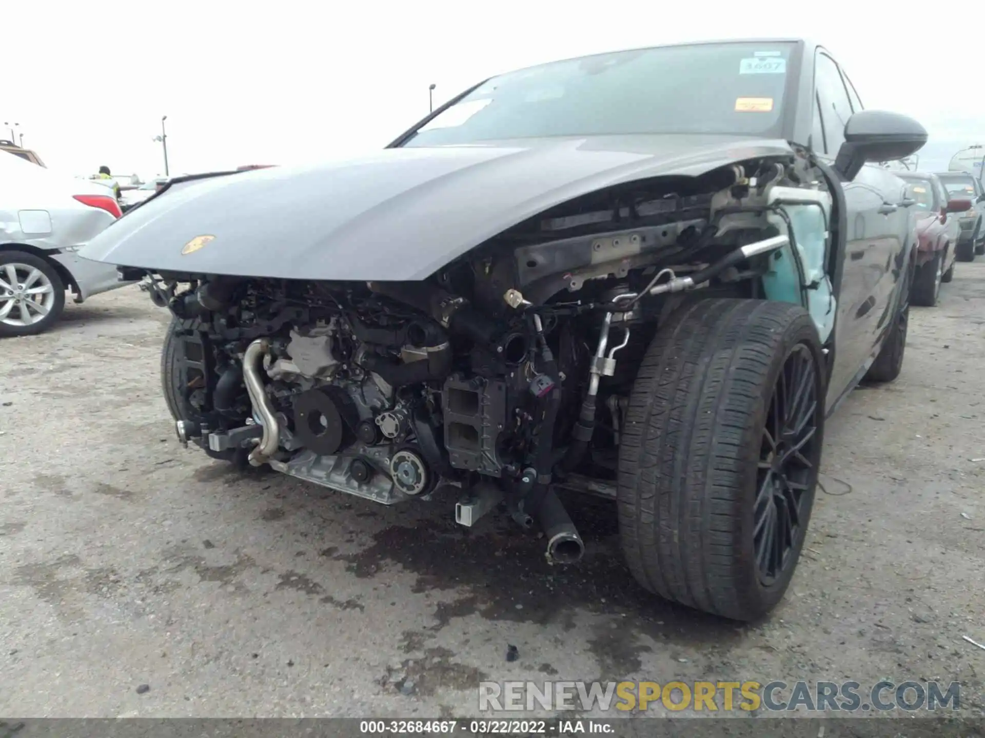 6 Photograph of a damaged car WP1AG2AY5MDA33248 PORSCHE CAYENNE 2021