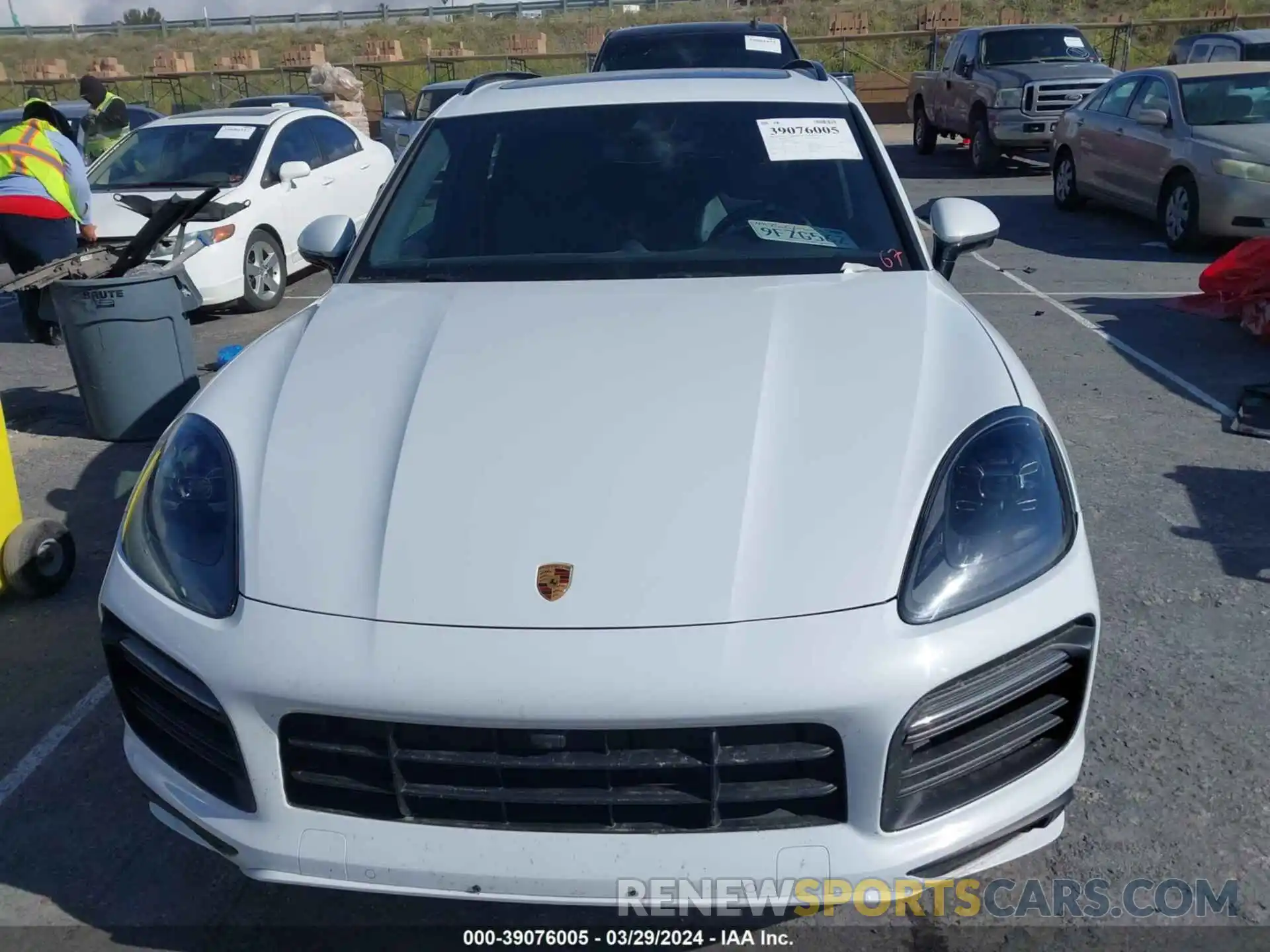 13 Photograph of a damaged car WP1AG2AY8MDA33924 PORSCHE CAYENNE 2021