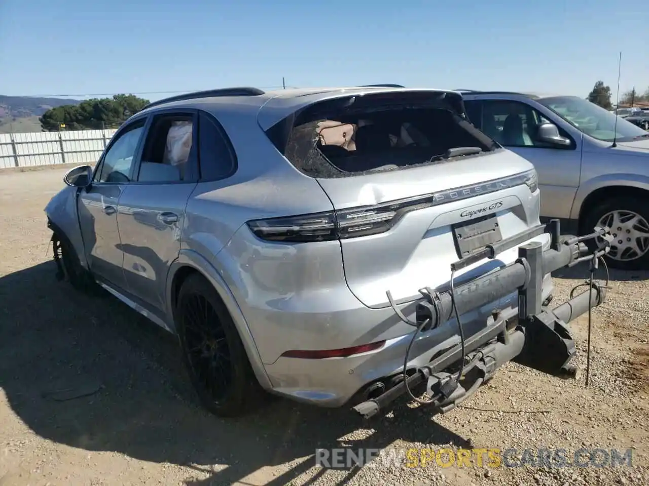 3 Фотография поврежденного автомобиля WP1AG2AY9MDA33124 PORSCHE CAYENNE 2021