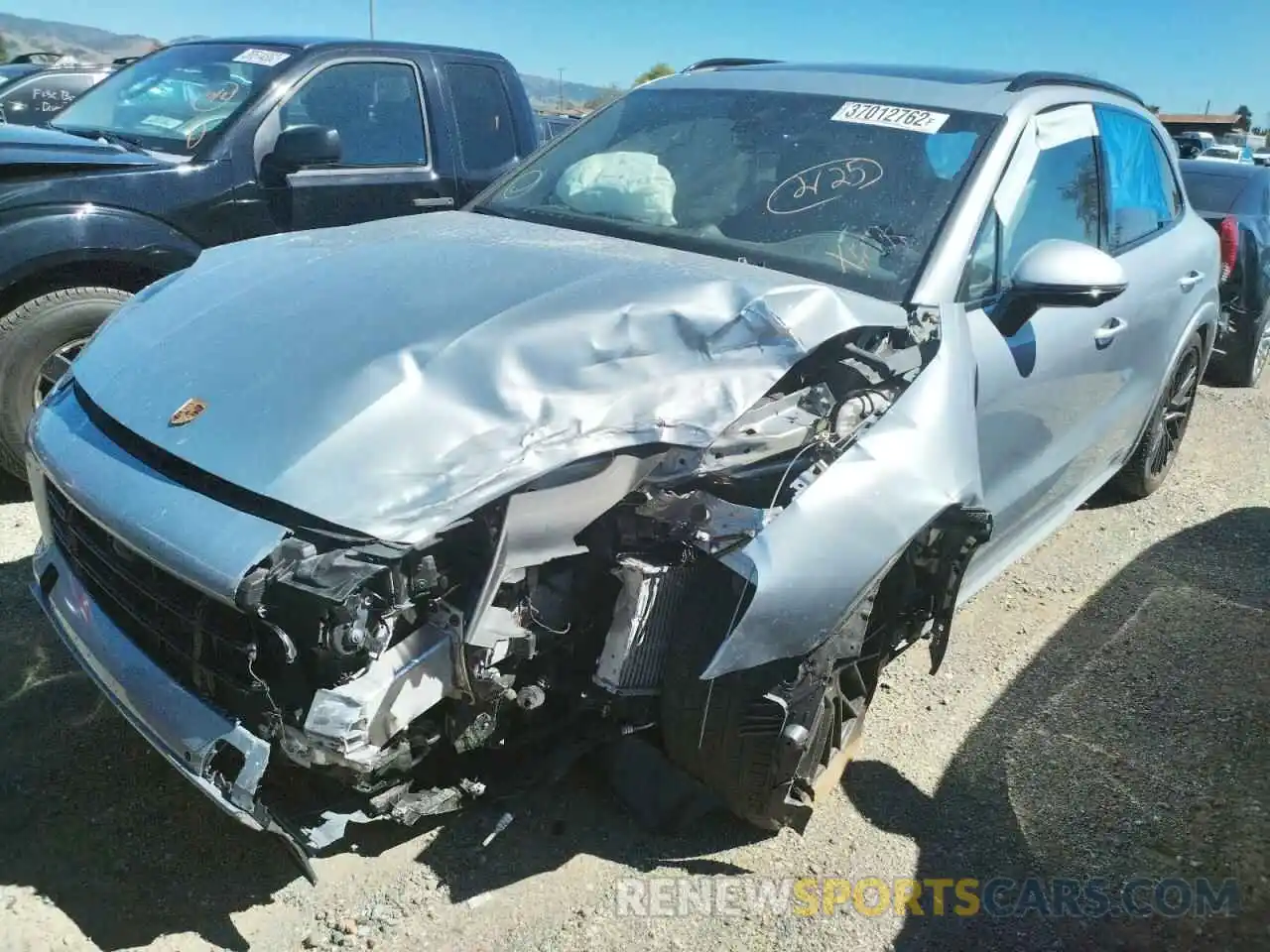 9 Photograph of a damaged car WP1AG2AY9MDA33124 PORSCHE CAYENNE 2021