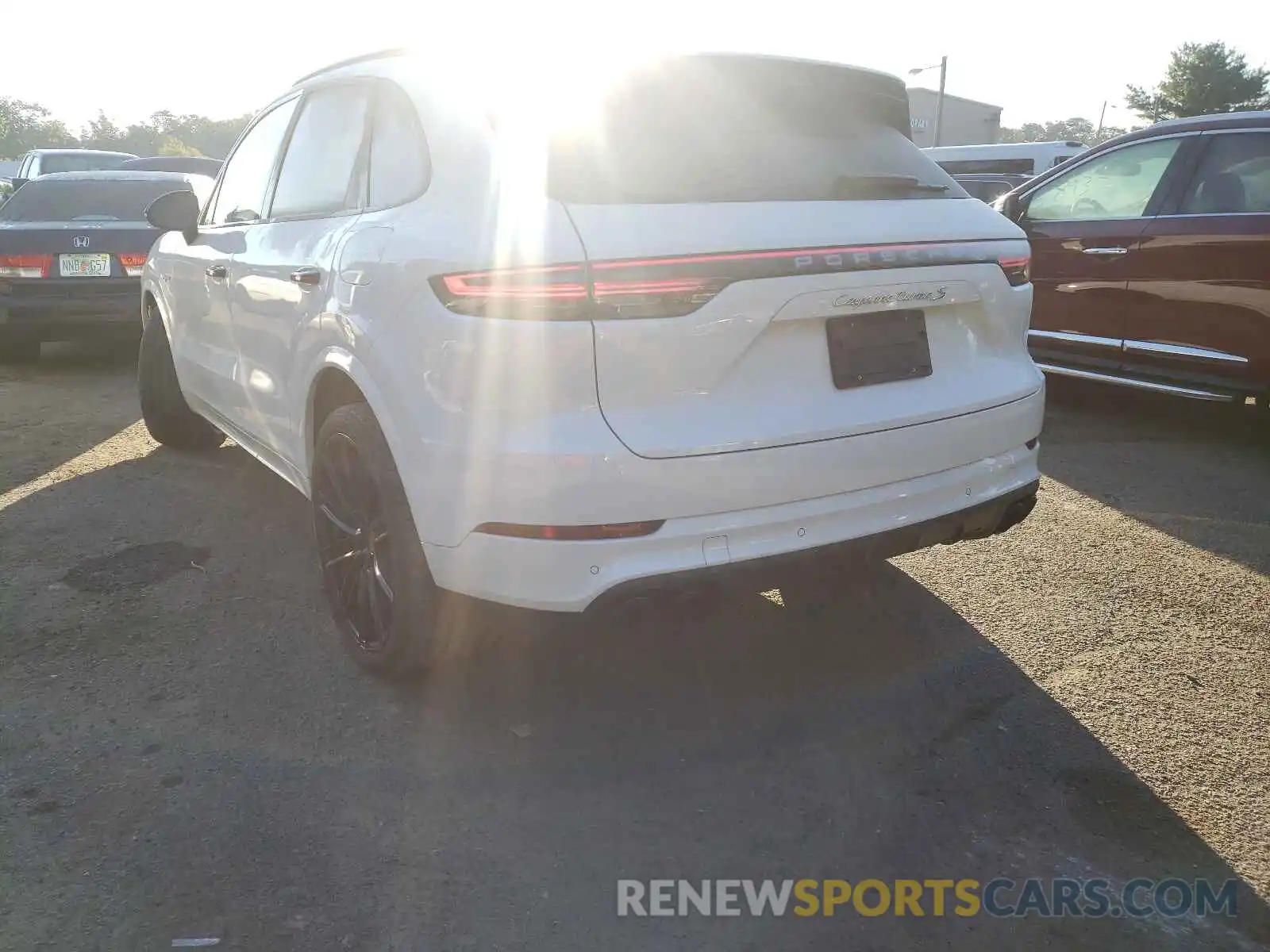 3 Photograph of a damaged car WP1AH2AY7MDA38108 PORSCHE CAYENNE 2021