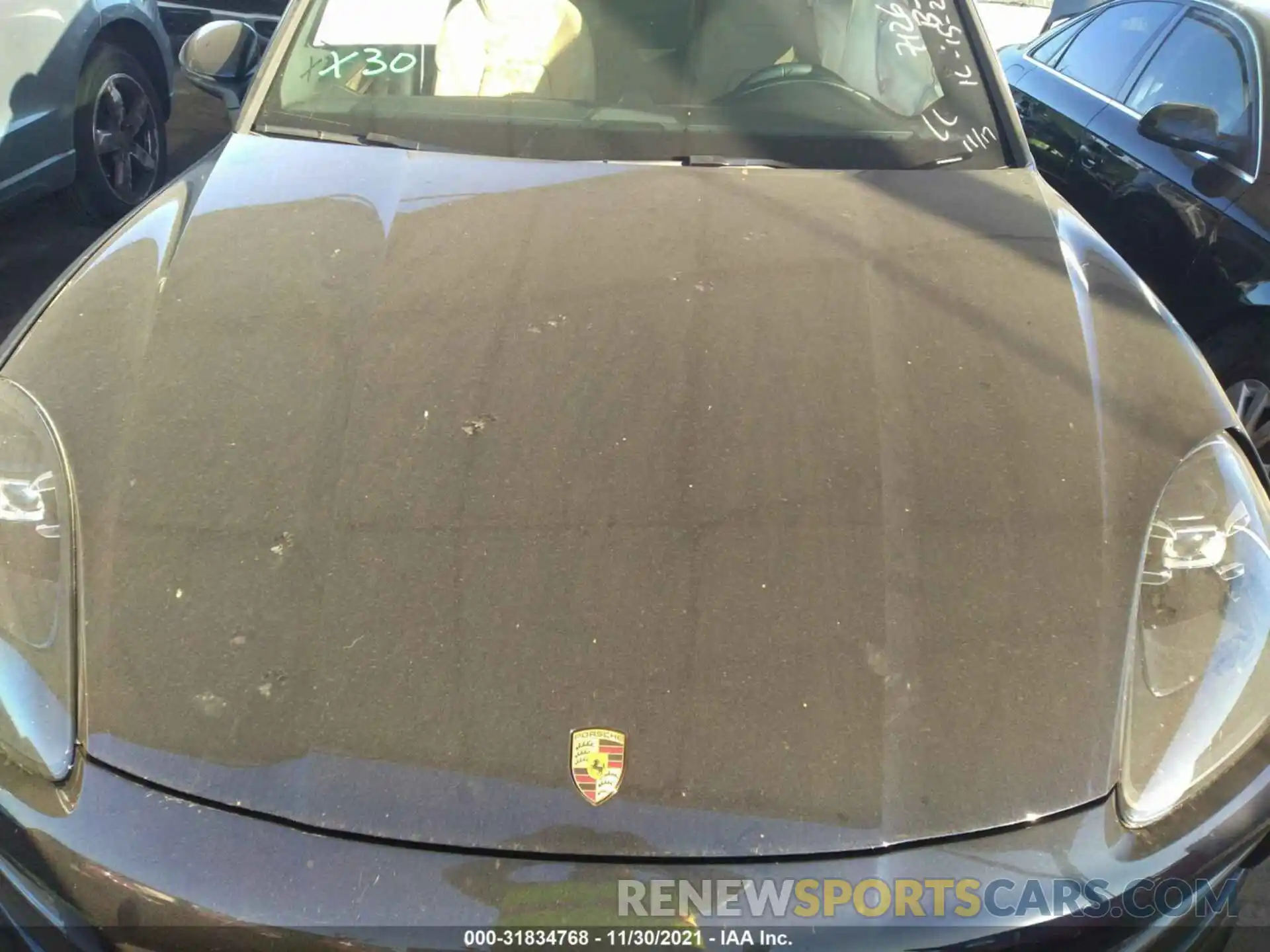 10 Photograph of a damaged car WP1BA2AY0MDA42316 PORSCHE CAYENNE 2021