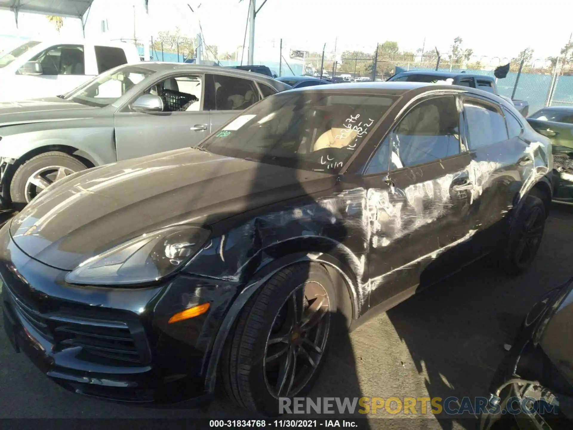 6 Photograph of a damaged car WP1BA2AY0MDA42316 PORSCHE CAYENNE 2021