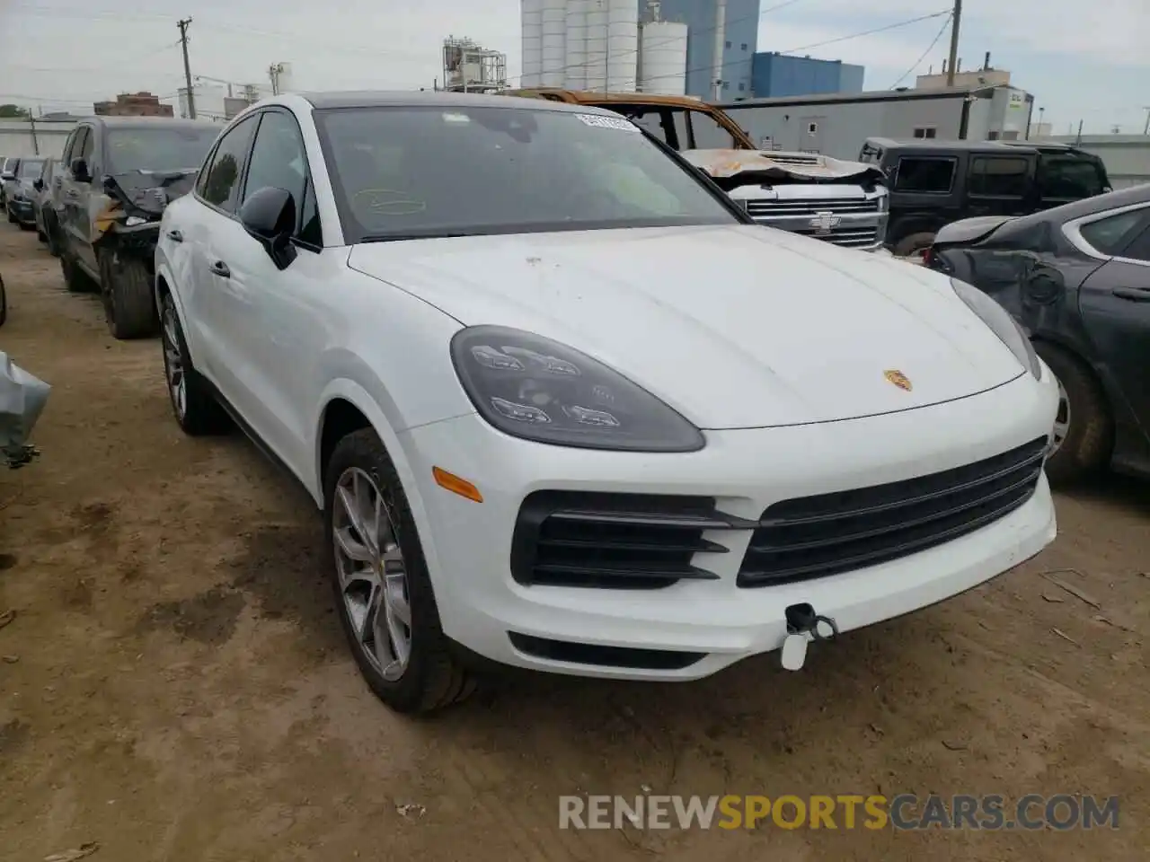 1 Photograph of a damaged car WP1BA2AY0MDA43062 PORSCHE CAYENNE 2021