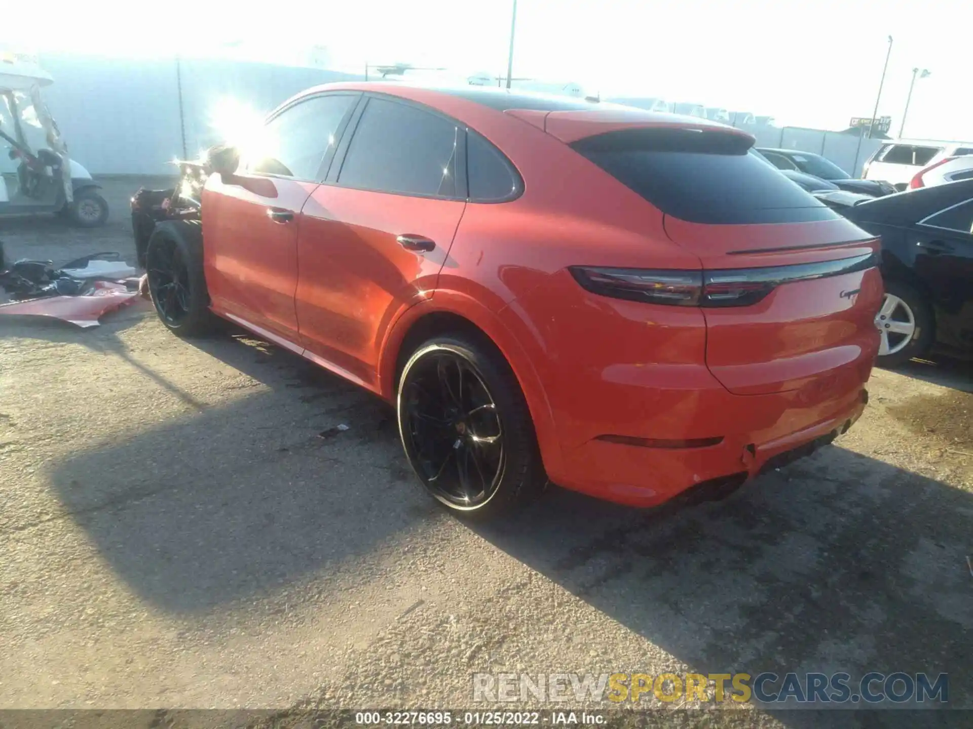 3 Фотография поврежденного автомобиля WP1BA2AY0MDA43269 PORSCHE CAYENNE 2021