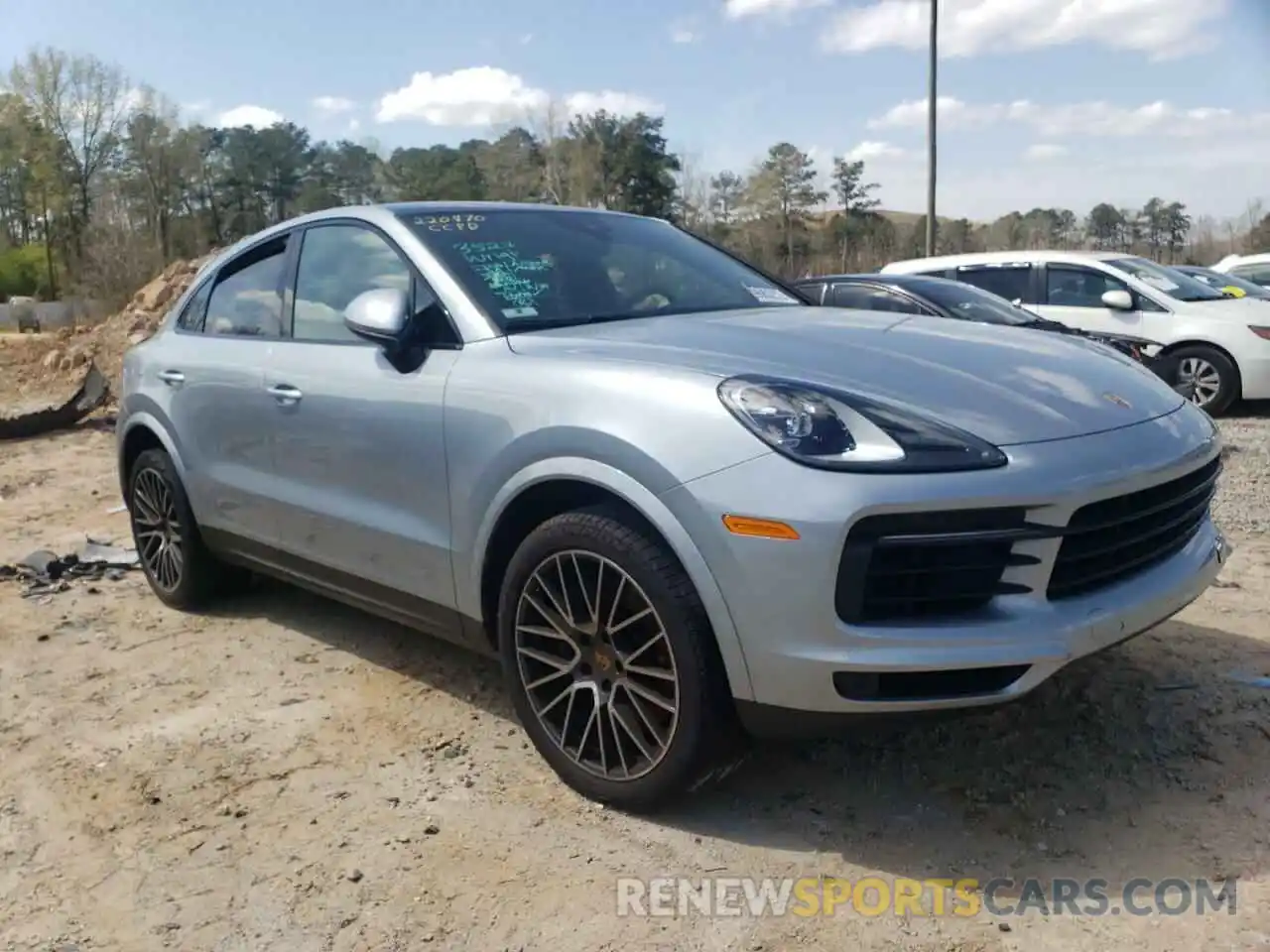 1 Photograph of a damaged car WP1BA2AY1MDA40316 PORSCHE CAYENNE 2021