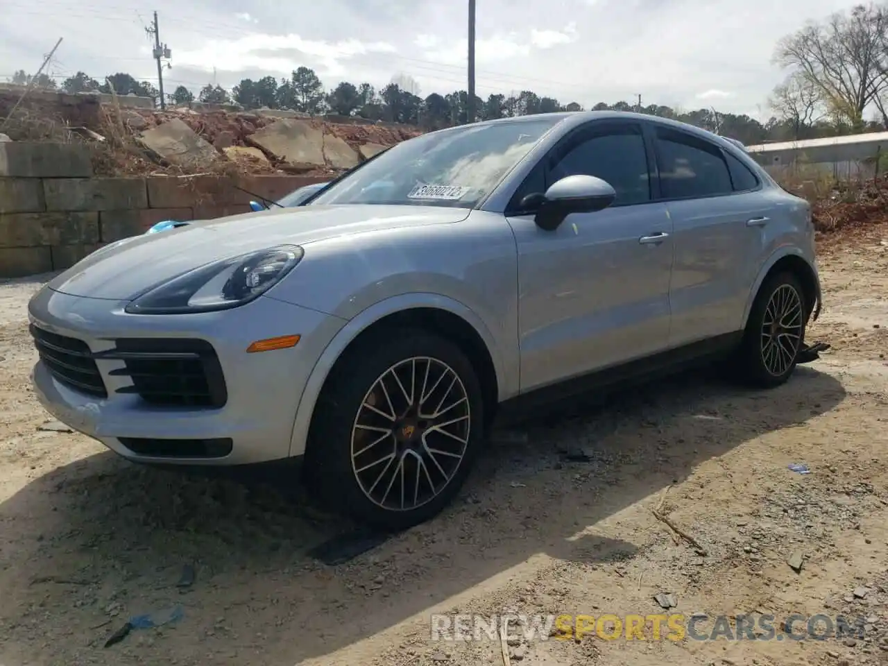 2 Photograph of a damaged car WP1BA2AY1MDA40316 PORSCHE CAYENNE 2021