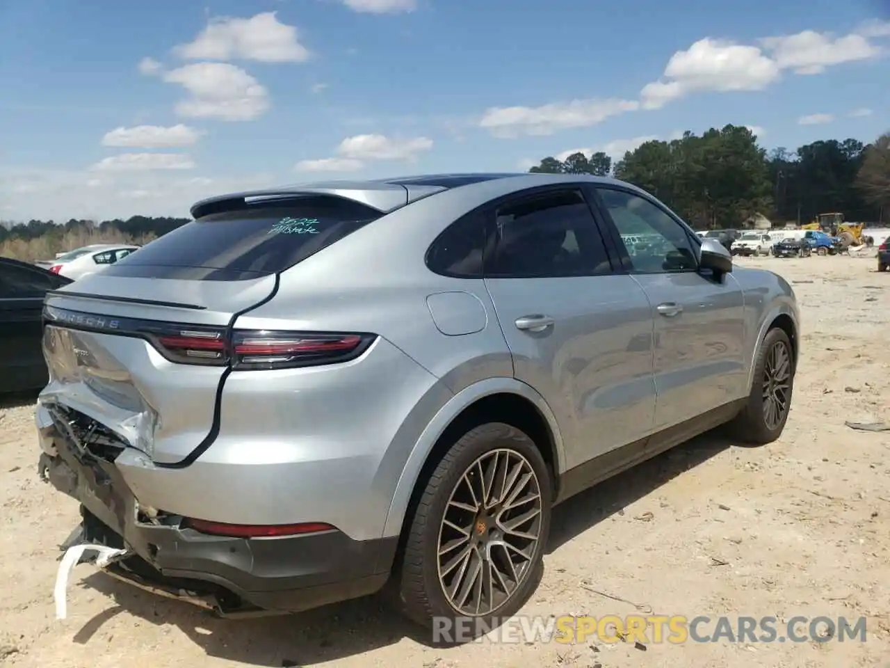 4 Фотография поврежденного автомобиля WP1BA2AY1MDA40316 PORSCHE CAYENNE 2021