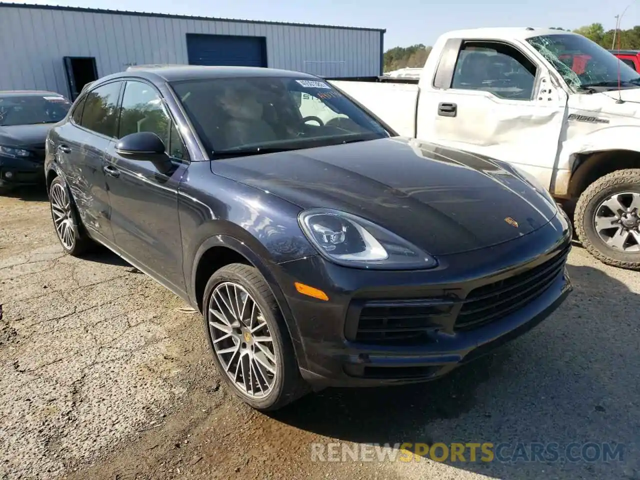 1 Photograph of a damaged car WP1BA2AY1MDA40736 PORSCHE CAYENNE 2021