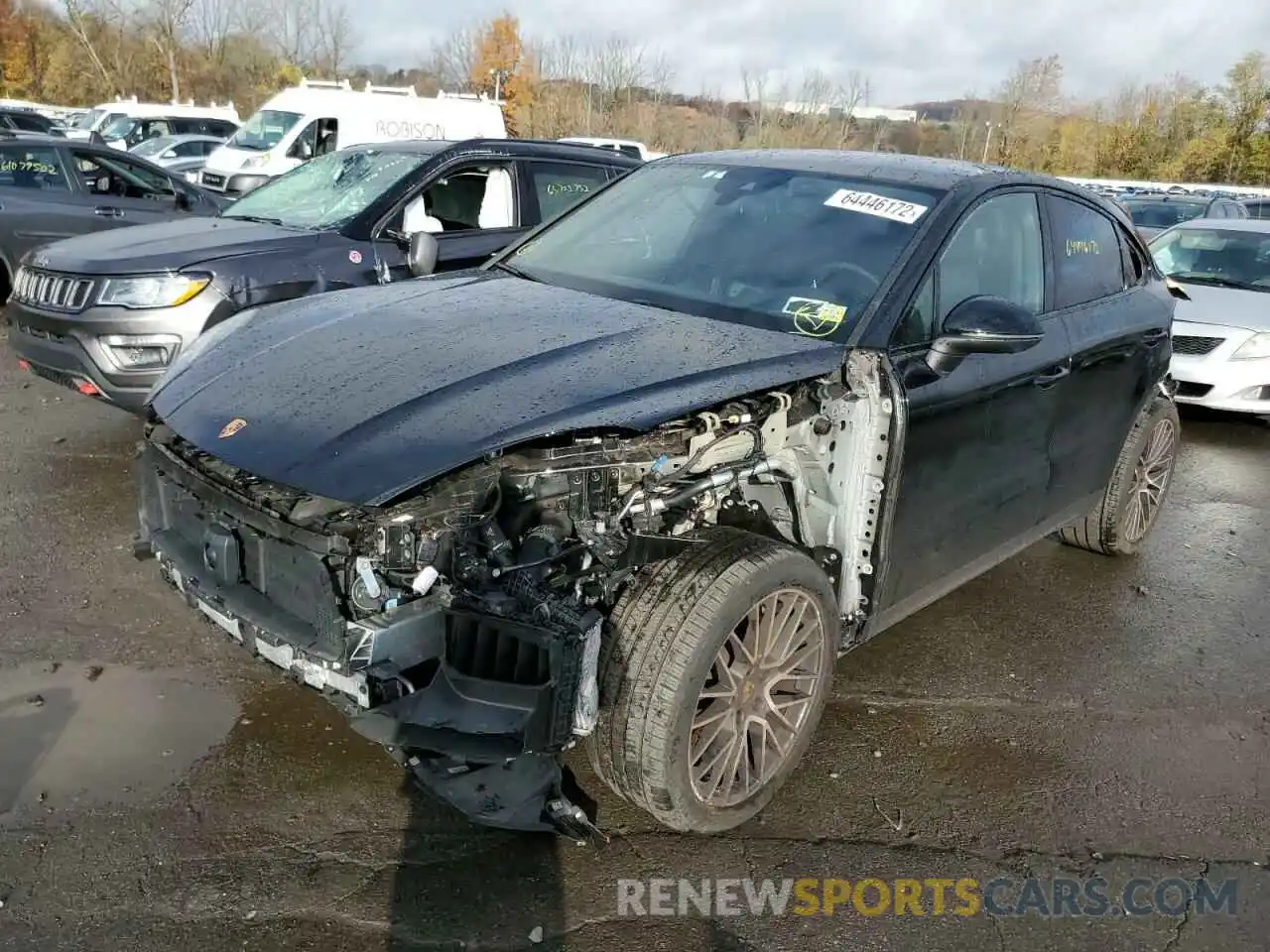 2 Photograph of a damaged car WP1BA2AY2MDA40700 PORSCHE CAYENNE 2021