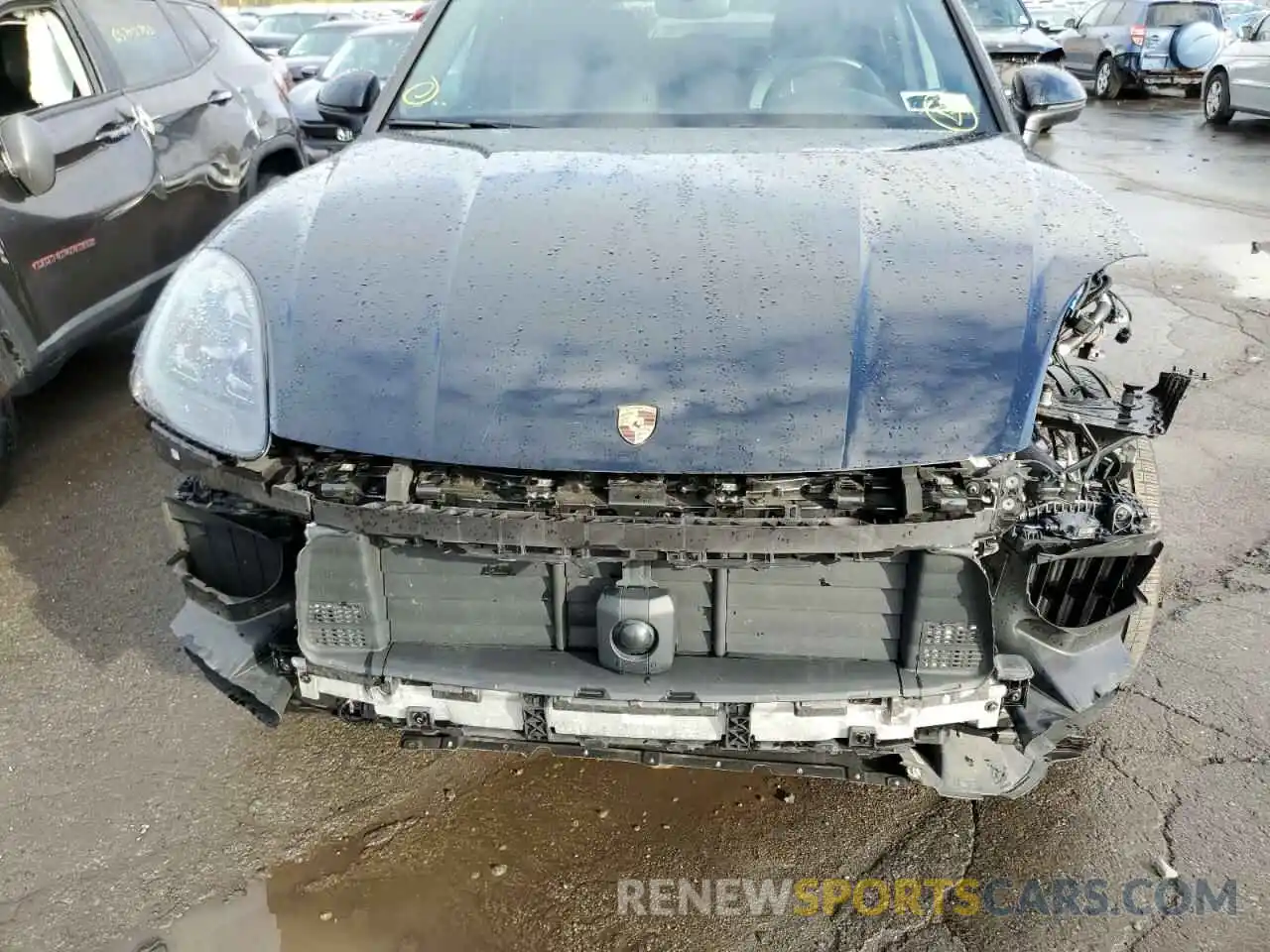 9 Photograph of a damaged car WP1BA2AY2MDA40700 PORSCHE CAYENNE 2021