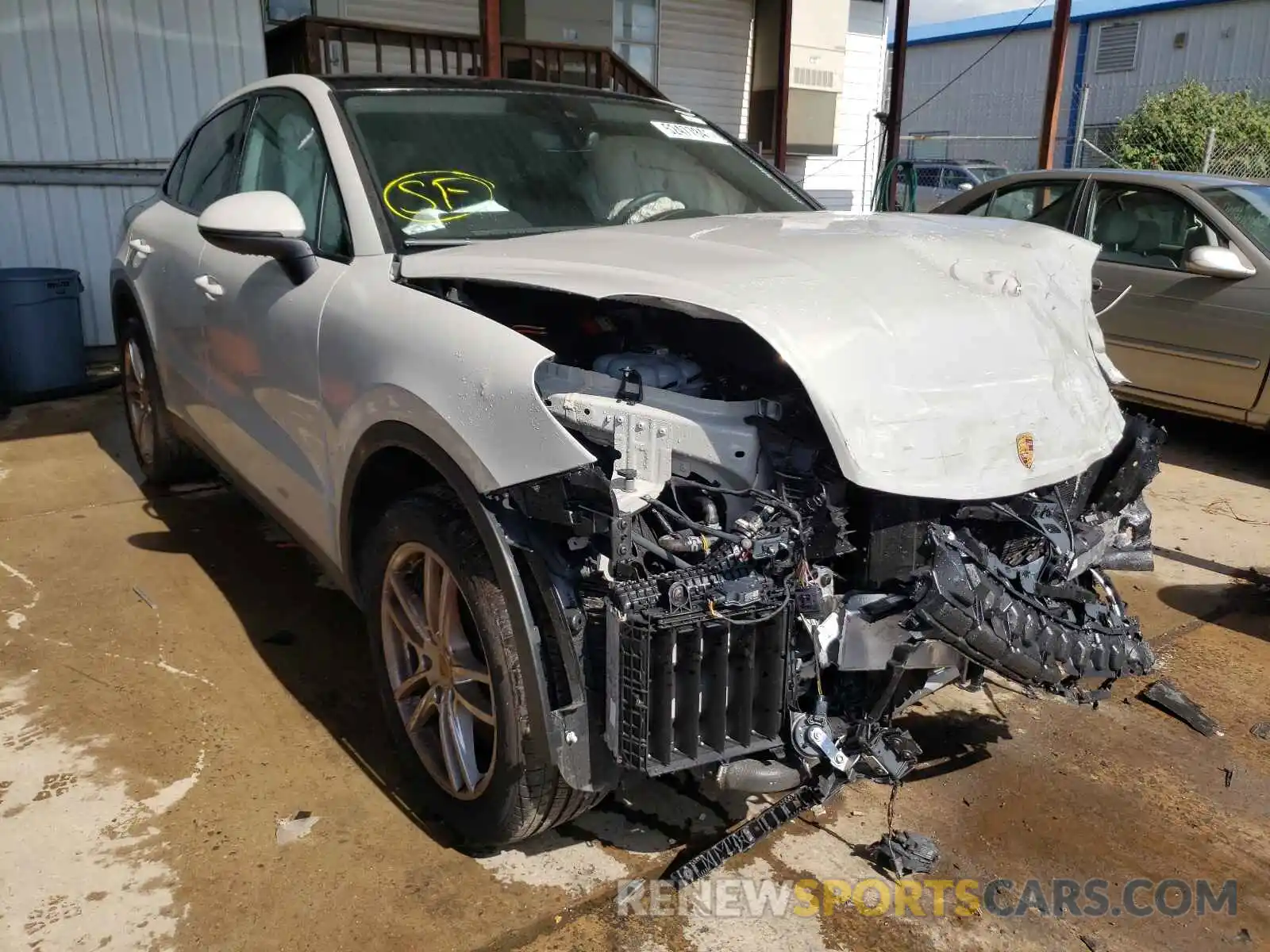 1 Photograph of a damaged car WP1BA2AY2MDA41572 PORSCHE CAYENNE 2021