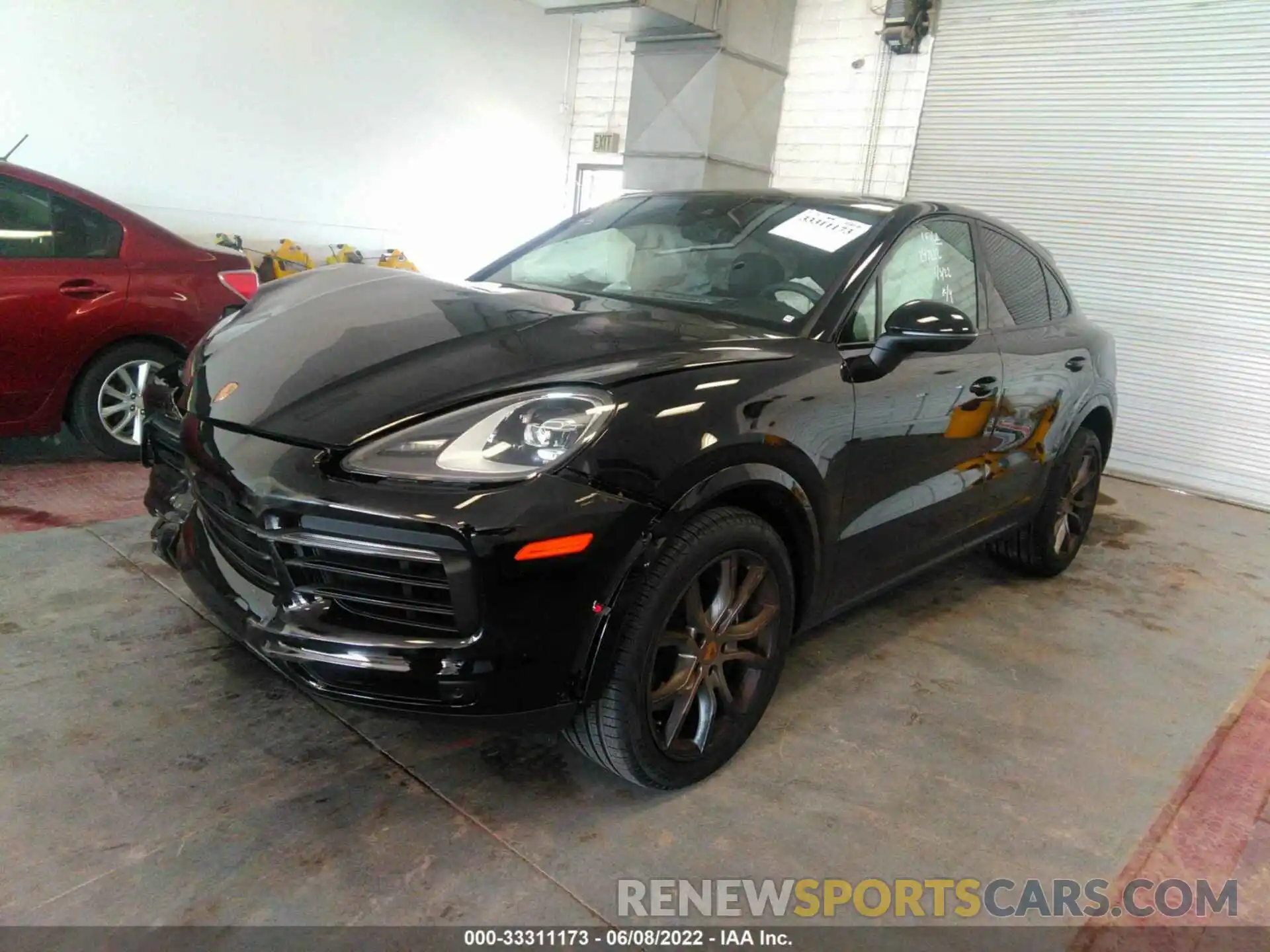 2 Photograph of a damaged car WP1BA2AY3MDA40253 PORSCHE CAYENNE 2021