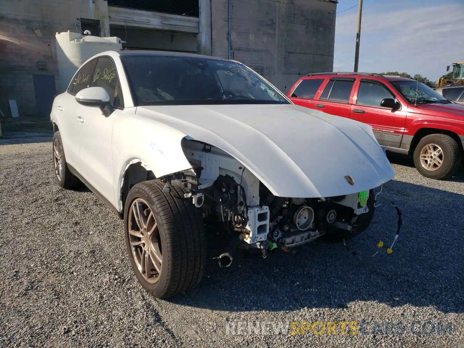 1 Photograph of a damaged car WP1BA2AY3MDA41452 PORSCHE CAYENNE 2021