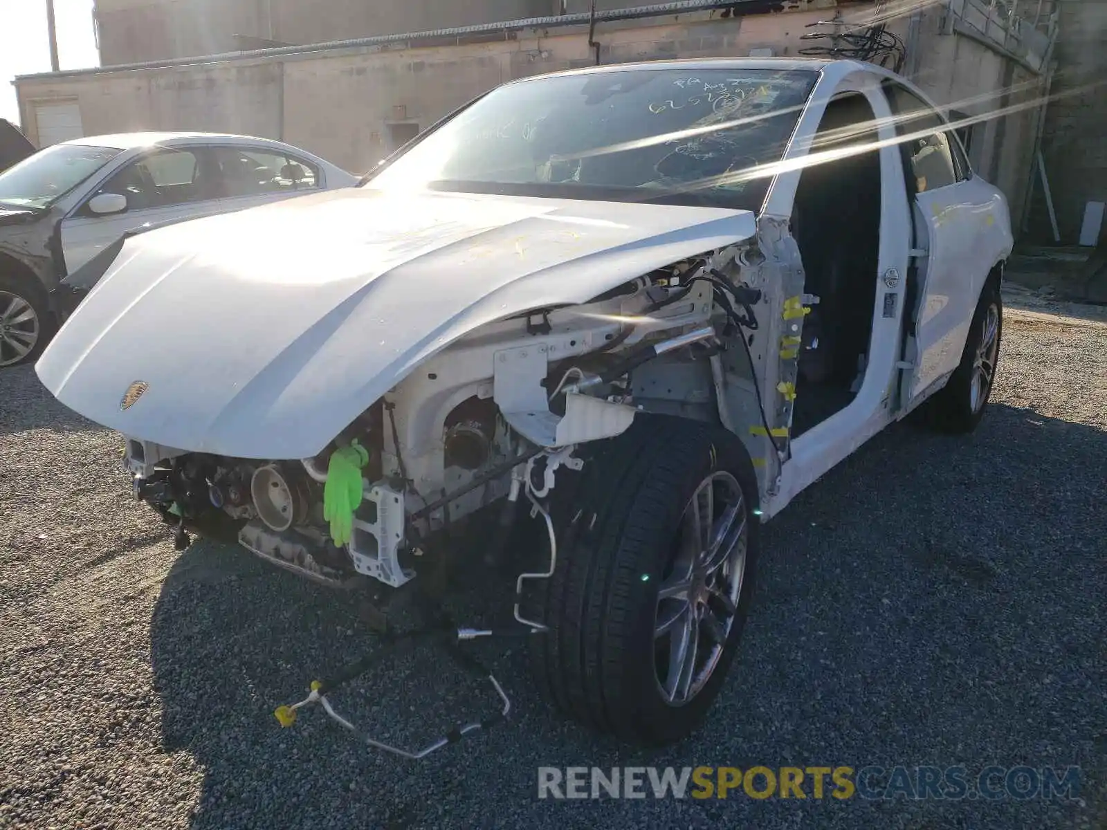 2 Photograph of a damaged car WP1BA2AY3MDA41452 PORSCHE CAYENNE 2021