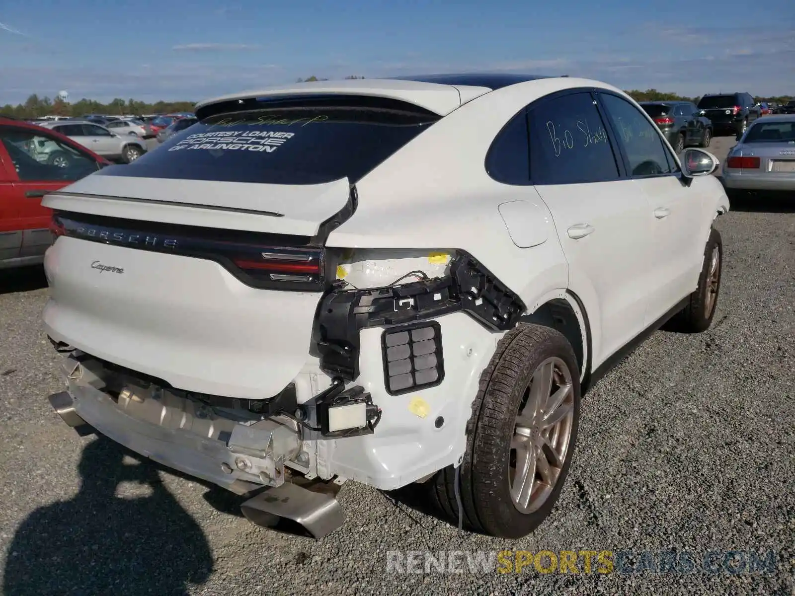 4 Photograph of a damaged car WP1BA2AY3MDA41452 PORSCHE CAYENNE 2021