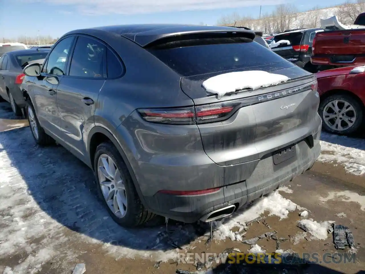 3 Photograph of a damaged car WP1BA2AY4MDA43937 PORSCHE CAYENNE 2021