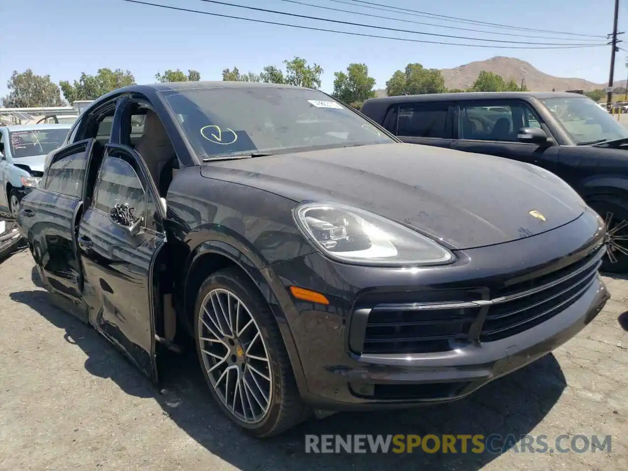 1 Photograph of a damaged car WP1BA2AY6MDA41333 PORSCHE CAYENNE 2021