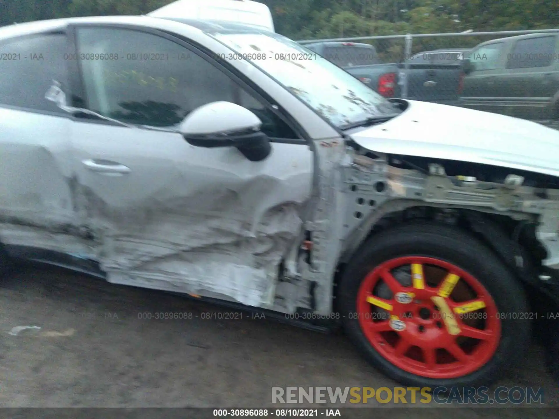 6 Photograph of a damaged car WP1BB2AY5MDA46391 PORSCHE CAYENNE 2021