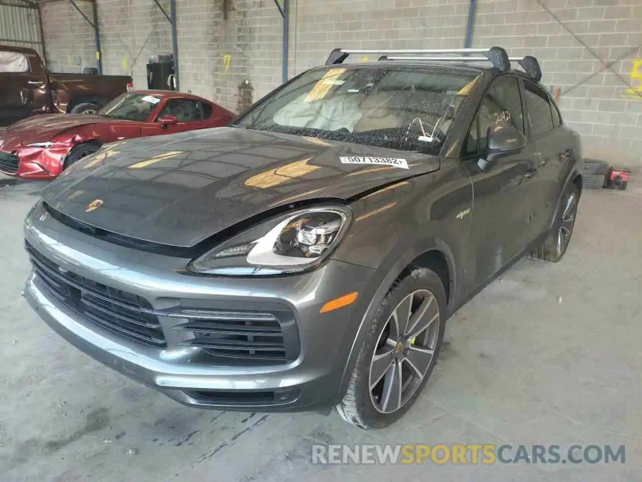 2 Photograph of a damaged car WP1BE2AY1MDA44208 PORSCHE CAYENNE 2021