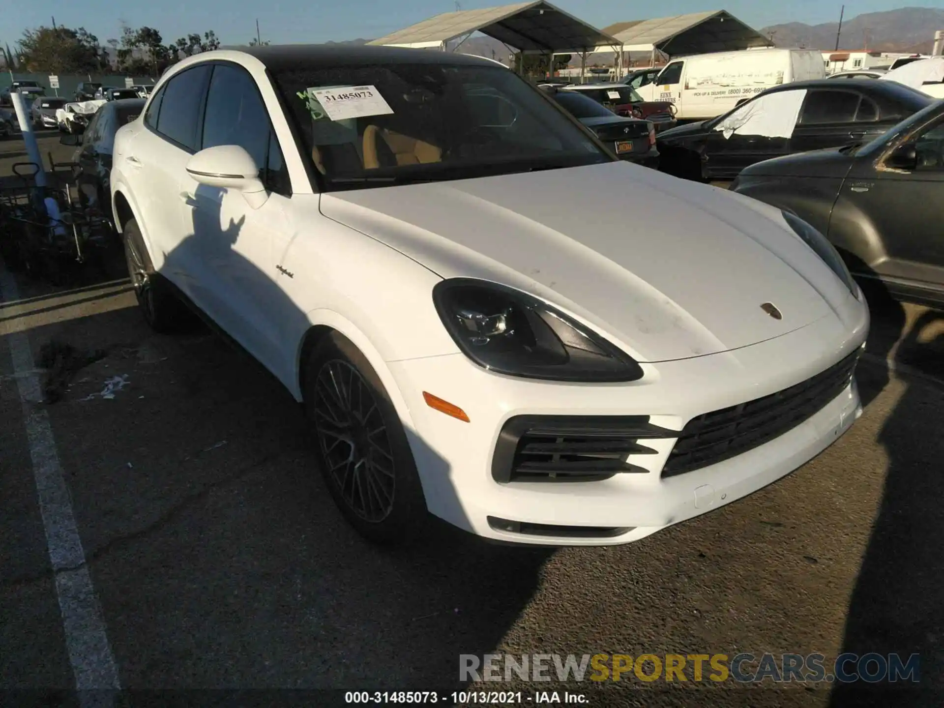 1 Photograph of a damaged car WP1BE2AY5MDA44101 PORSCHE CAYENNE 2021