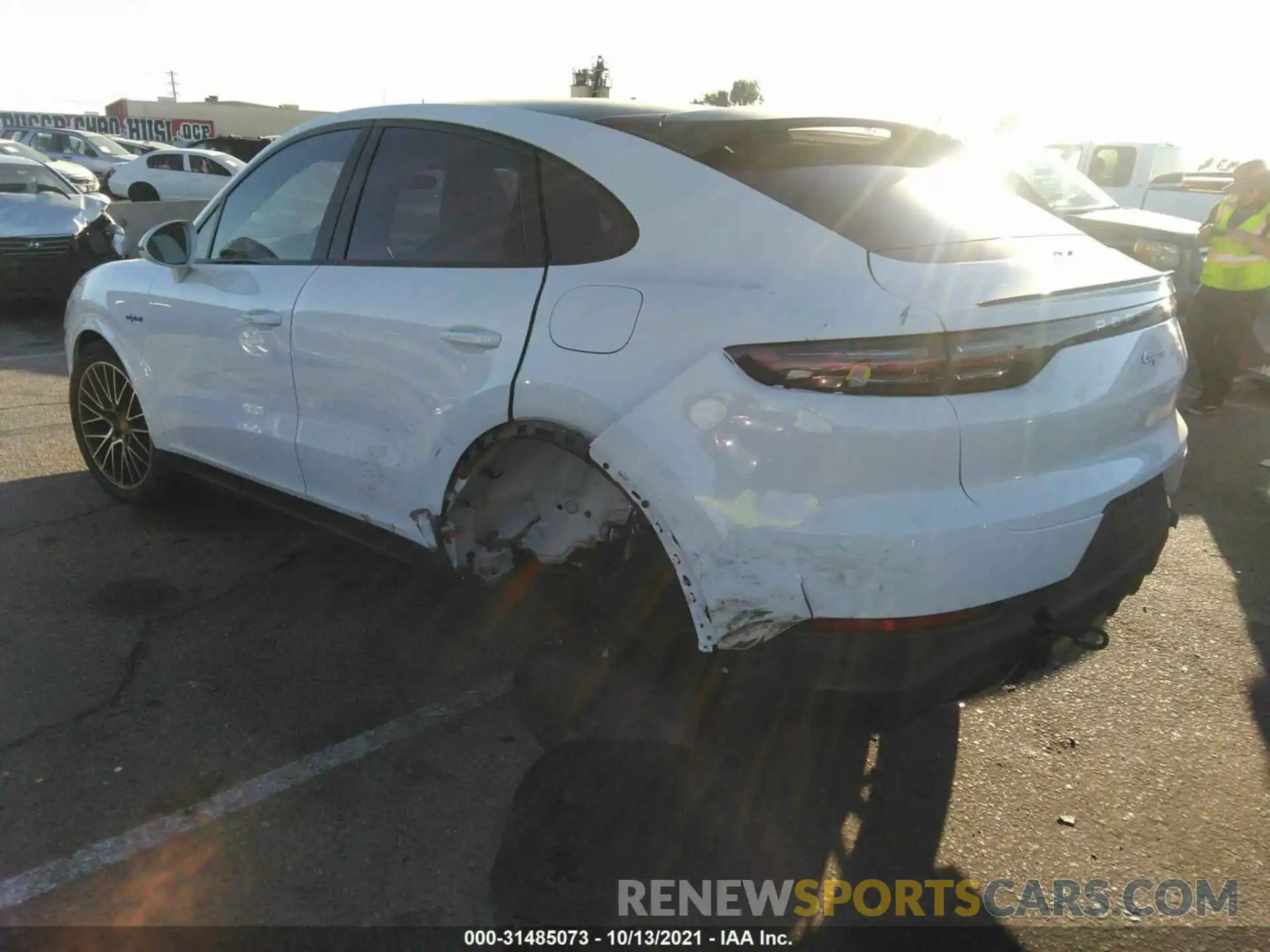 3 Photograph of a damaged car WP1BE2AY5MDA44101 PORSCHE CAYENNE 2021