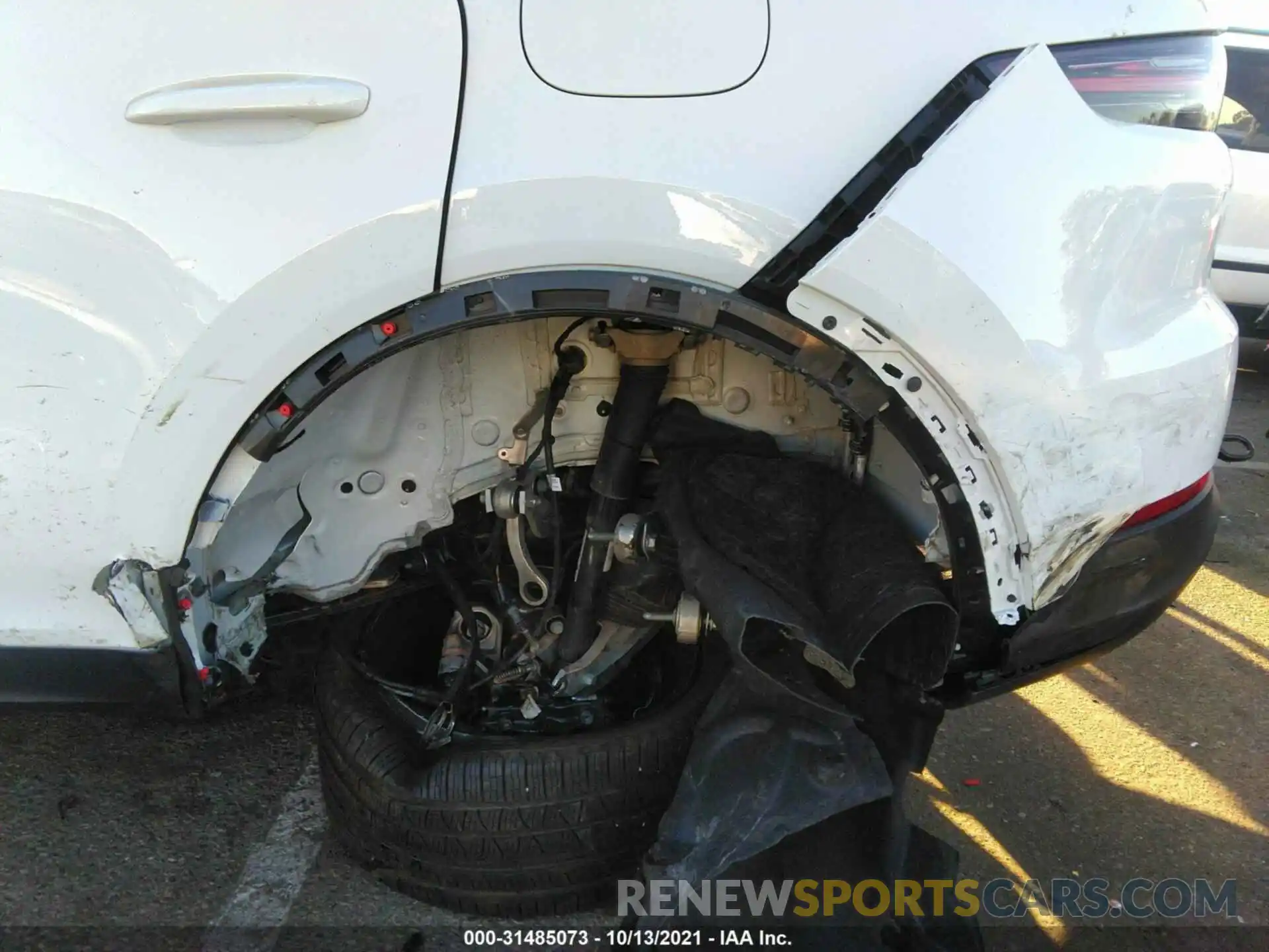 6 Photograph of a damaged car WP1BE2AY5MDA44101 PORSCHE CAYENNE 2021